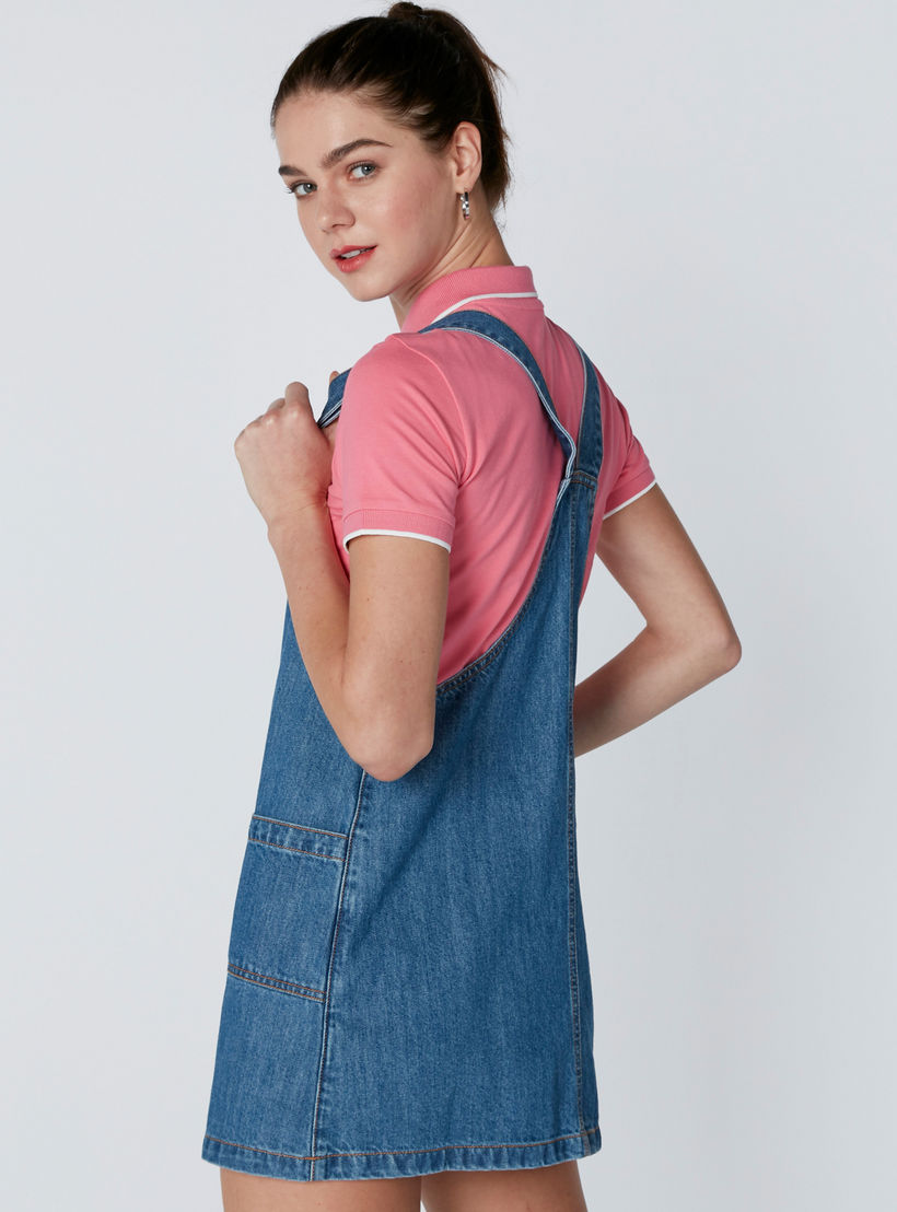 فستان مريلة دينم بسحّاب إغلاق وجيوب-women-clothing-dresses-image-2