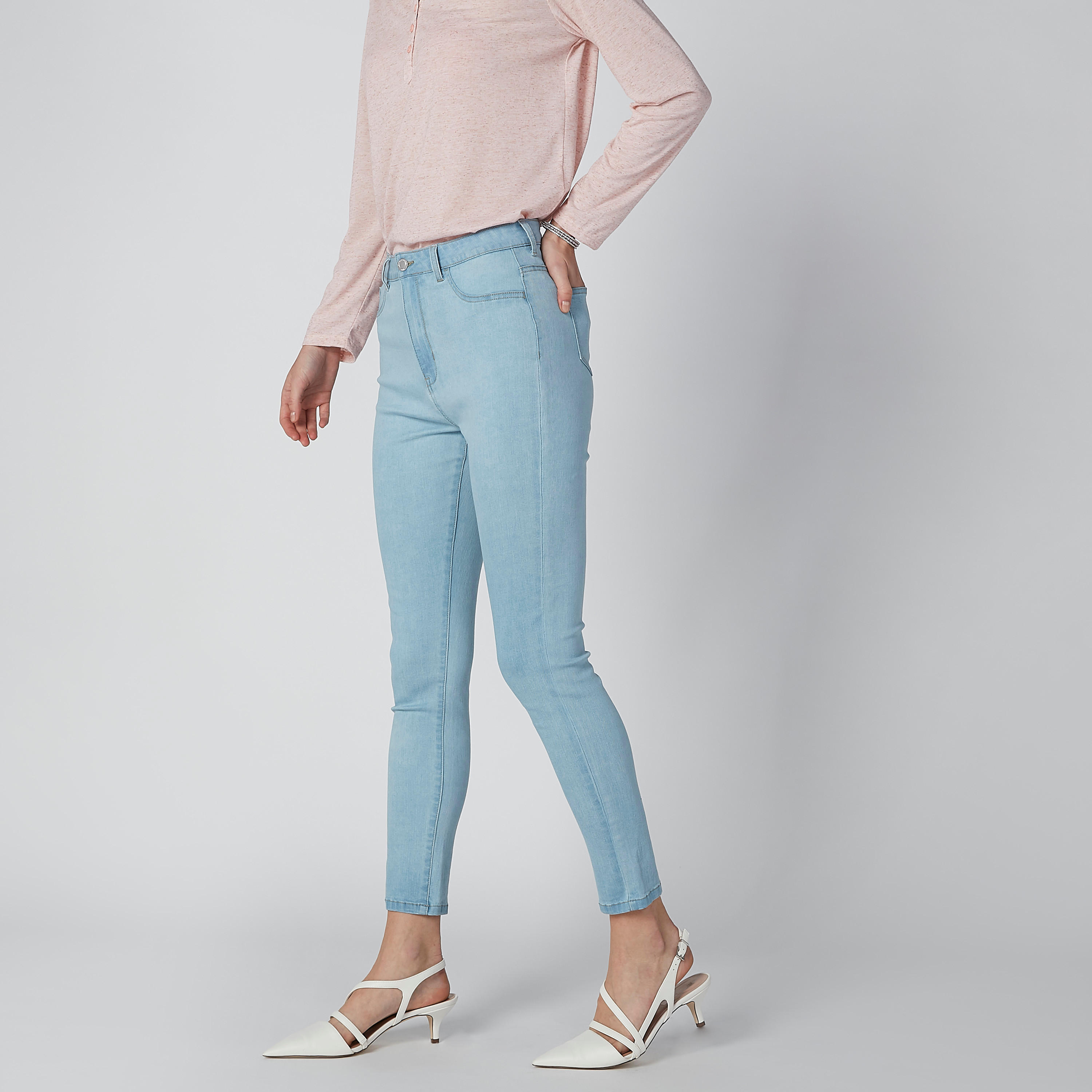 بنطلون جينز مستدام سكيني بخصر مرتفع -women-clothing-bottoms-jeans-image-11