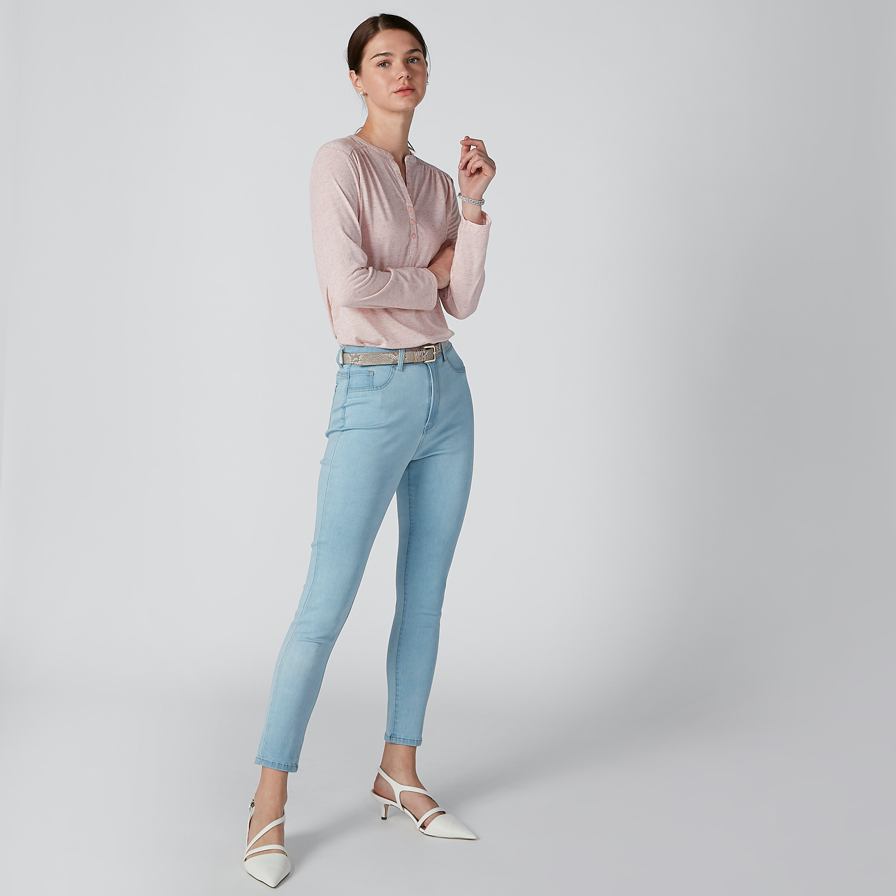 بنطلون جينز مستدام سكيني بخصر مرتفع -women-clothing-bottoms-jeans-image-14
