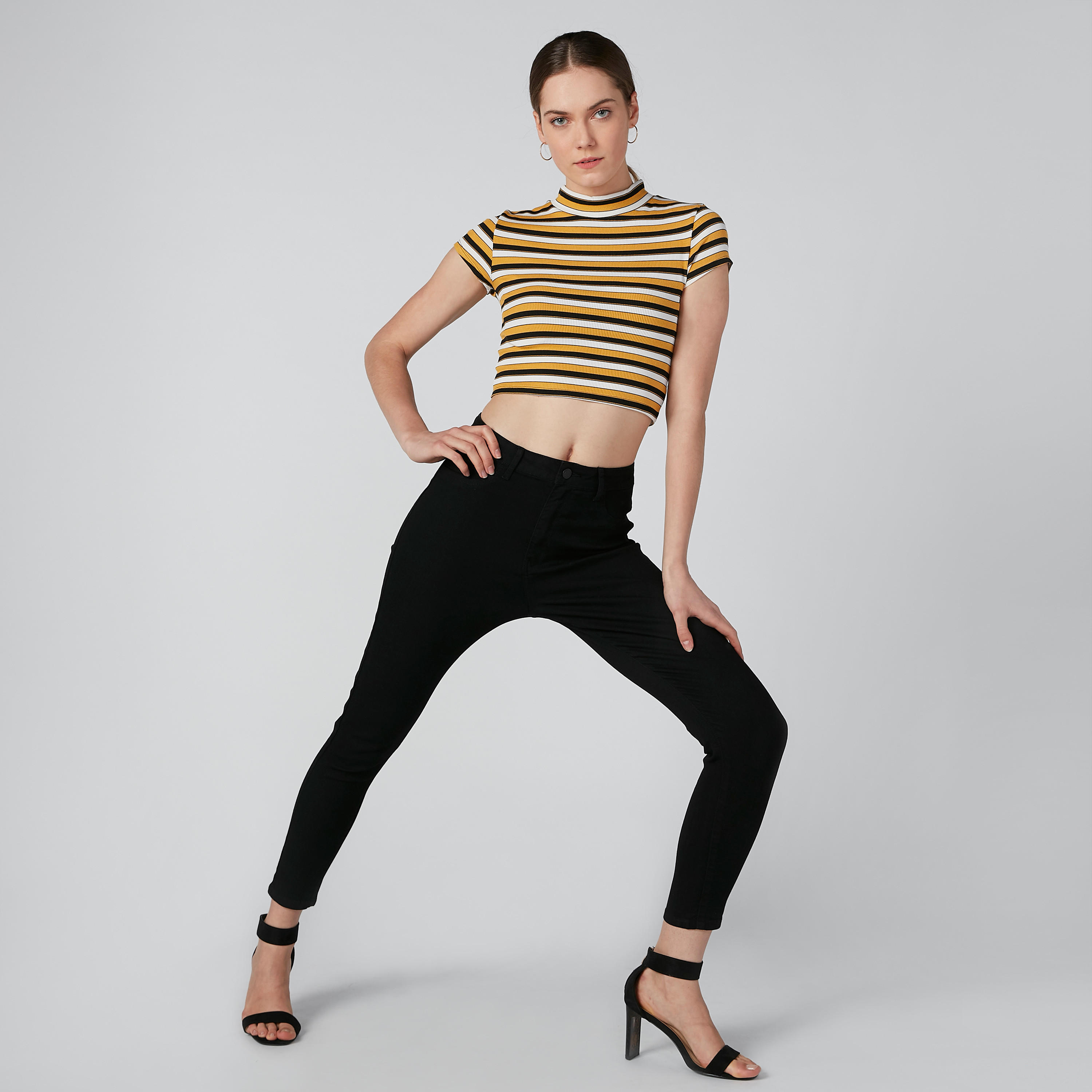 بنطلون جينز مستدام سكيني بخصر مرتفع -women-clothing-bottoms-jeans-image-6