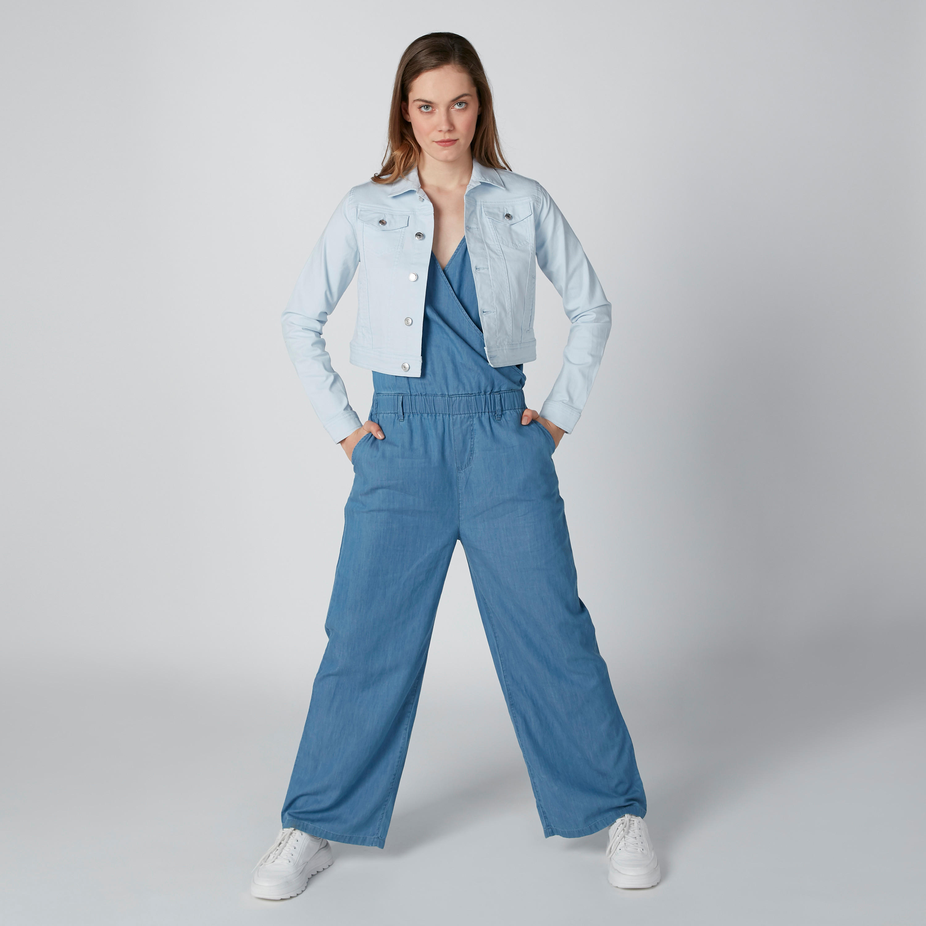 أفرول سادة طويل بجيوب-women-clothing-jumpsuits-image-1