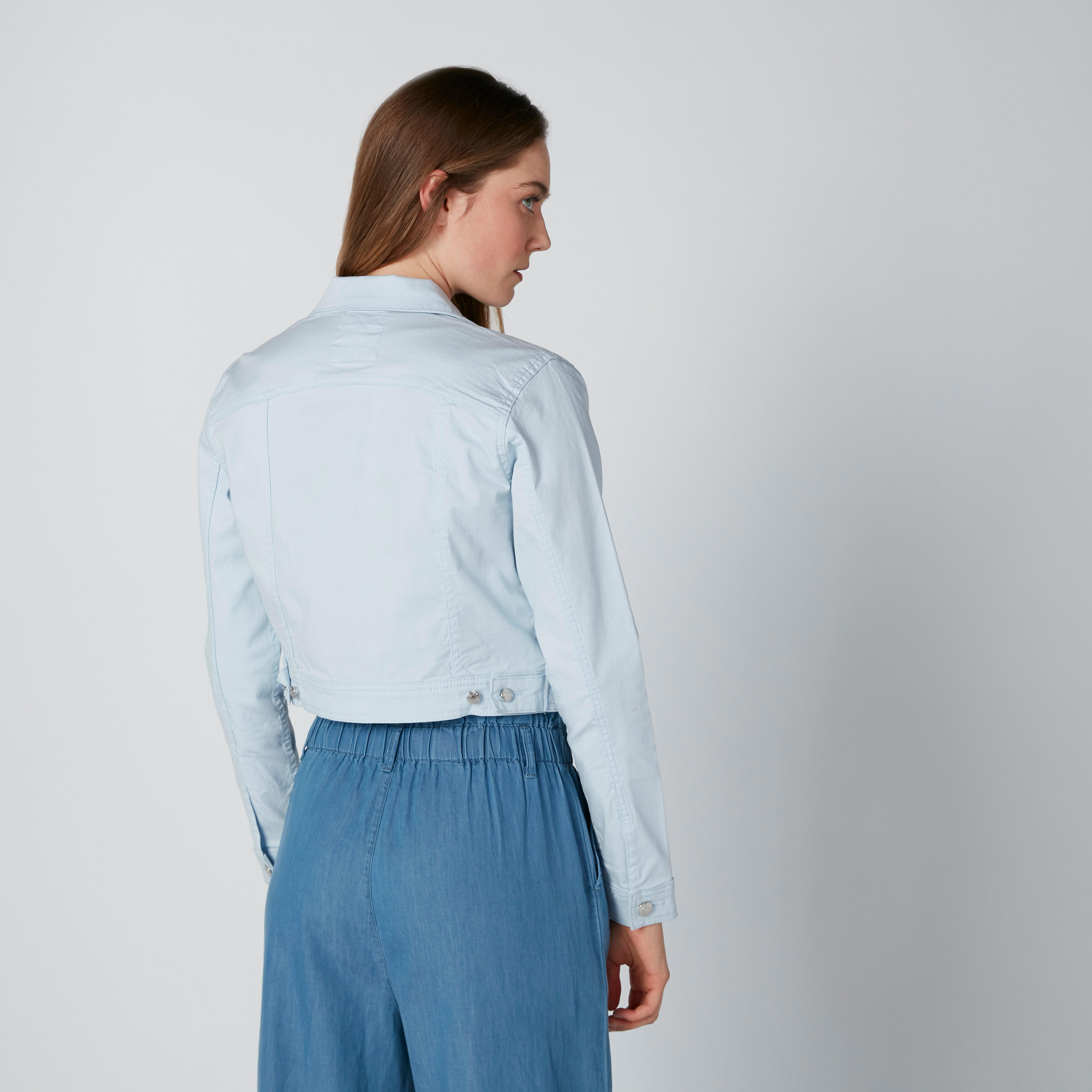 Solid Denim Jacket with Pocket Detail and Long Sleeves-women-winterwear-coatsandjackets-jackets-image-2