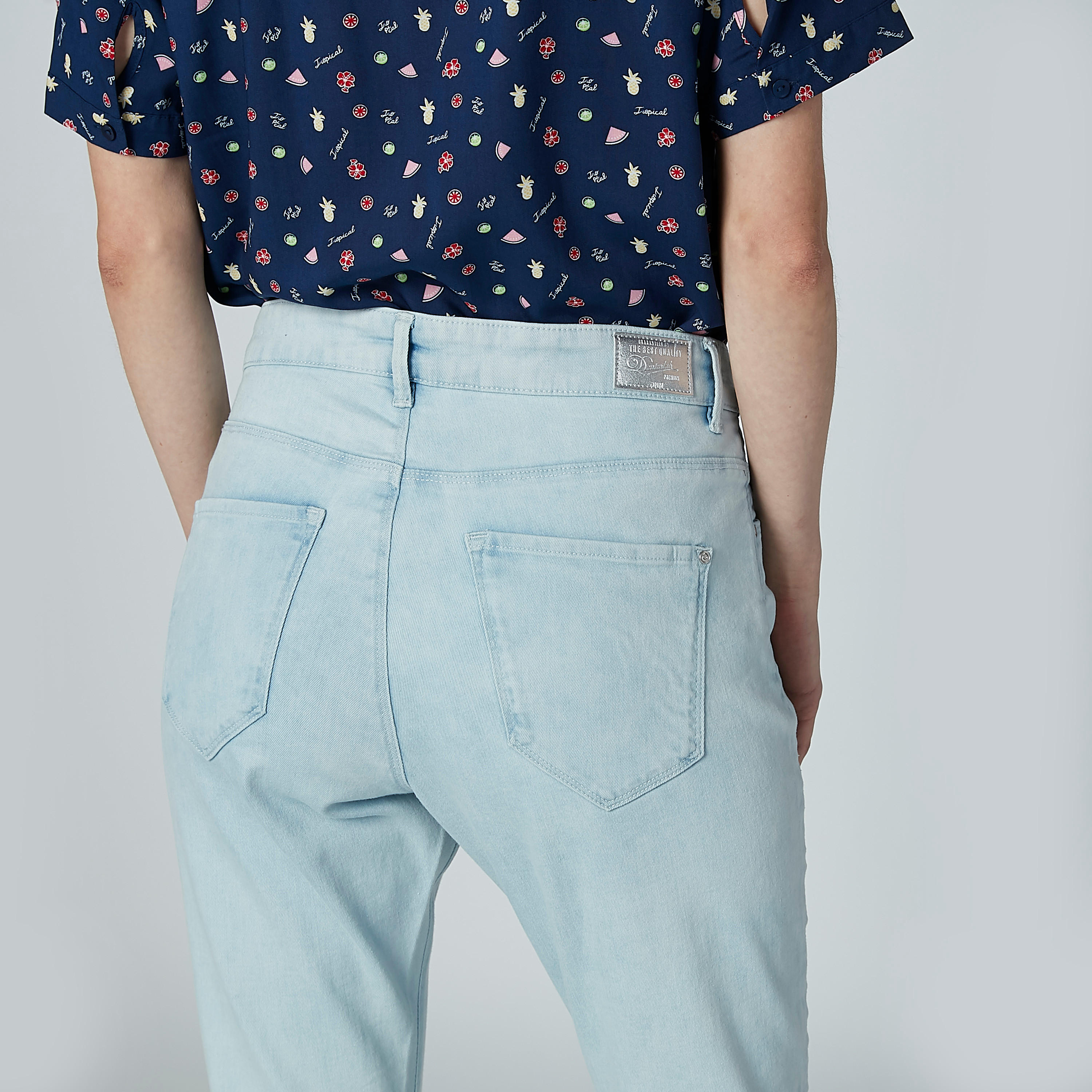 بنطال جينز طويل سادة بجيوب-women-clothing-bottoms-jeans-image-4