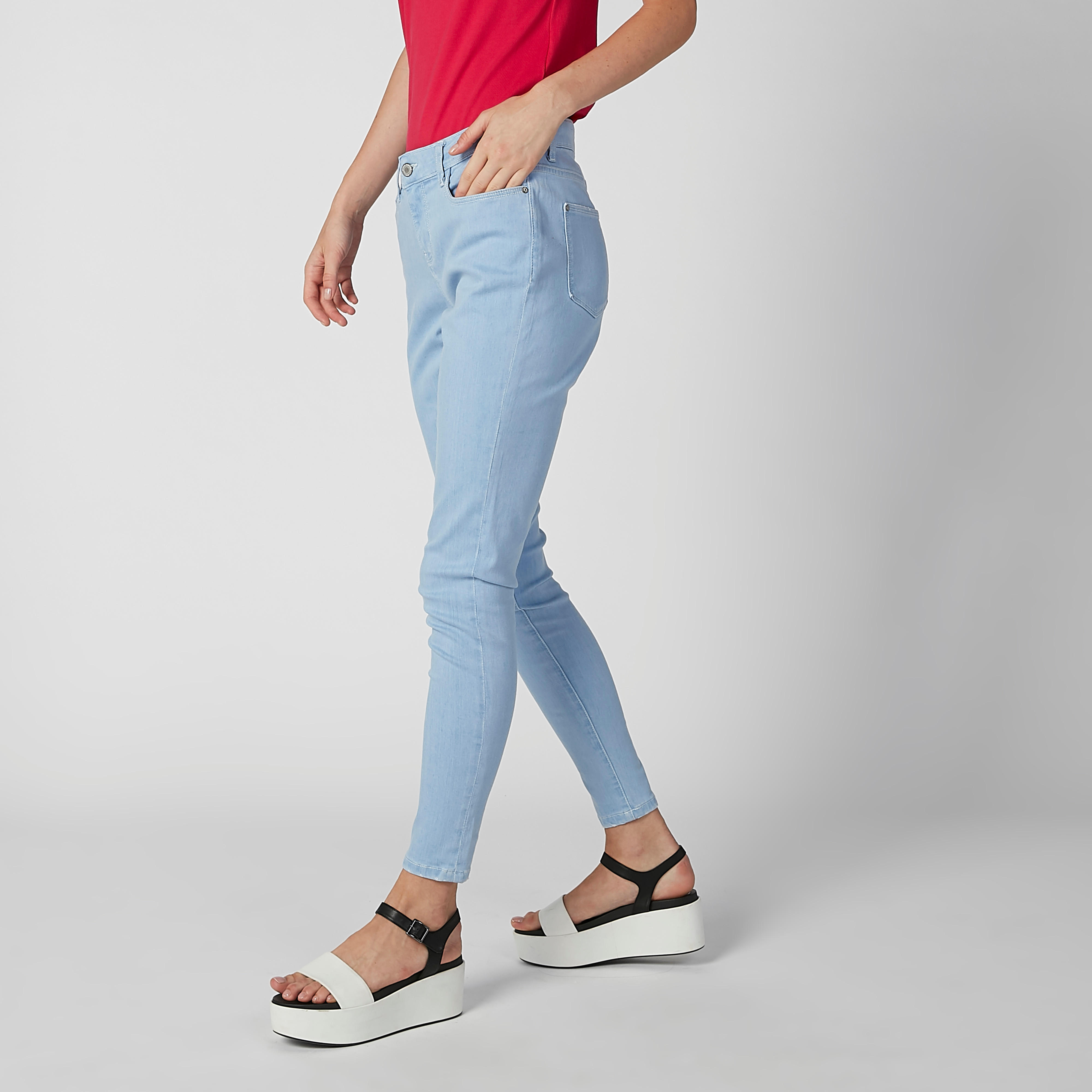بنطلون جينز سادة طويل بجيوب وحلقات للحزام-women-clothing-bottoms-jeans-image-6