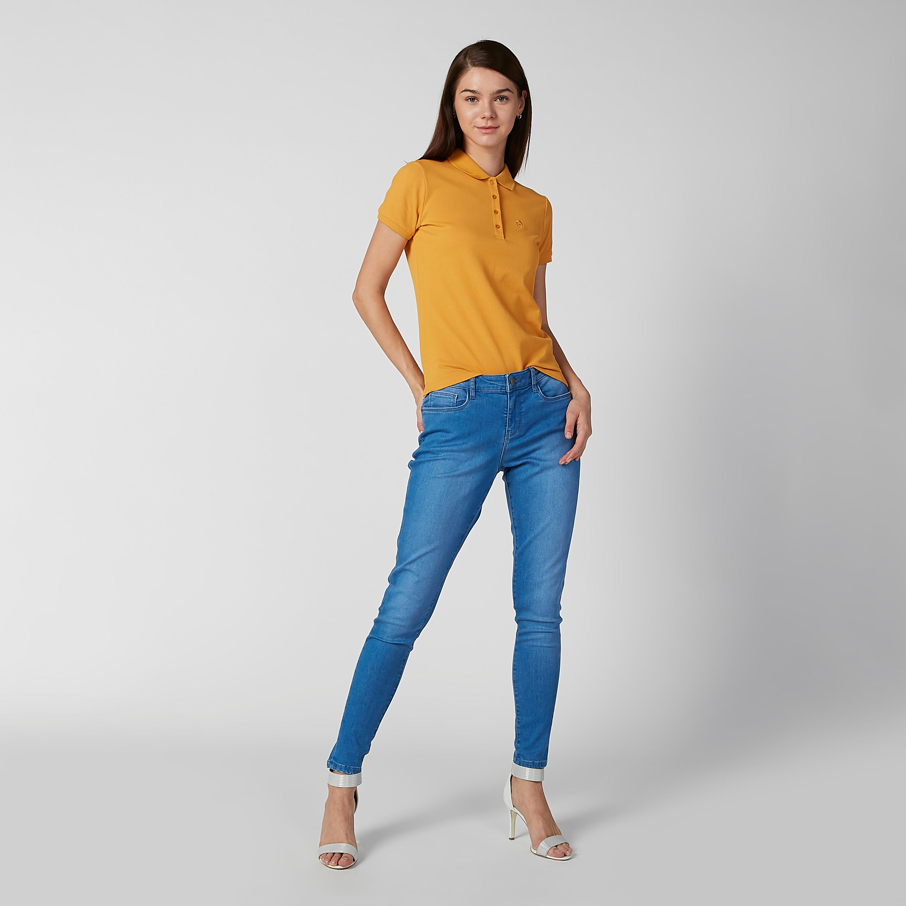 بنطلون جينز سادة طويل بجيوب وحلقات للحزام-women-clothing-bottoms-jeans-image-2