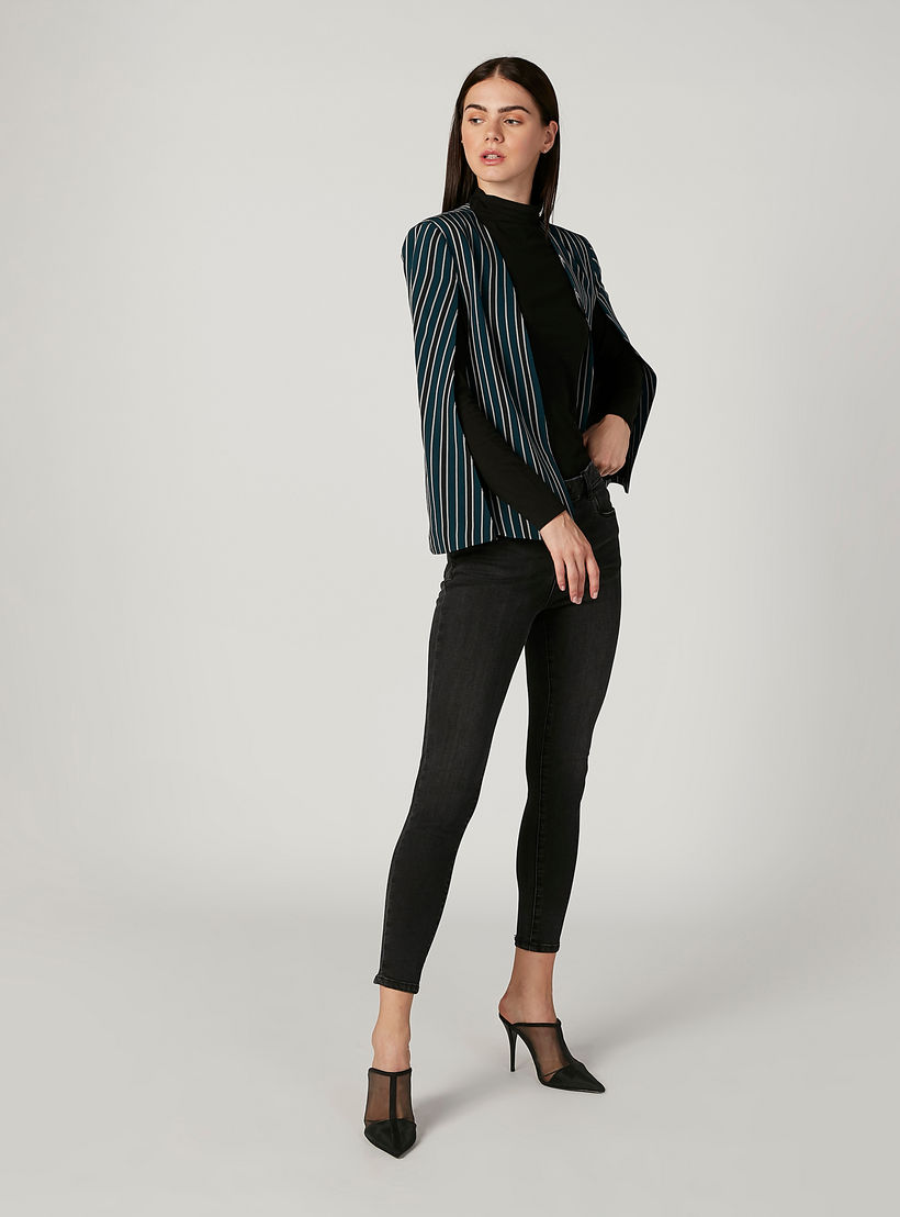 بنطلون جينز مستدام سكيني بخصر متوسط الارتفاع وجيوب -women-clothing-bottoms-jeans-image-2