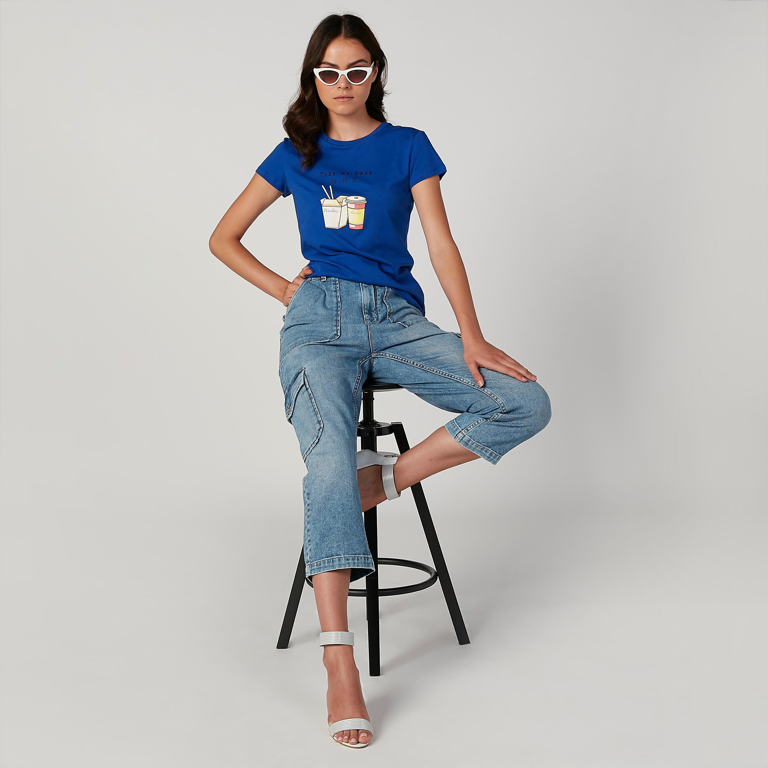 بنطلون جينز 3/4 مستدام سكيني بخصر منخفض وجيوب-women-clothing-bottoms-jeans-image-2