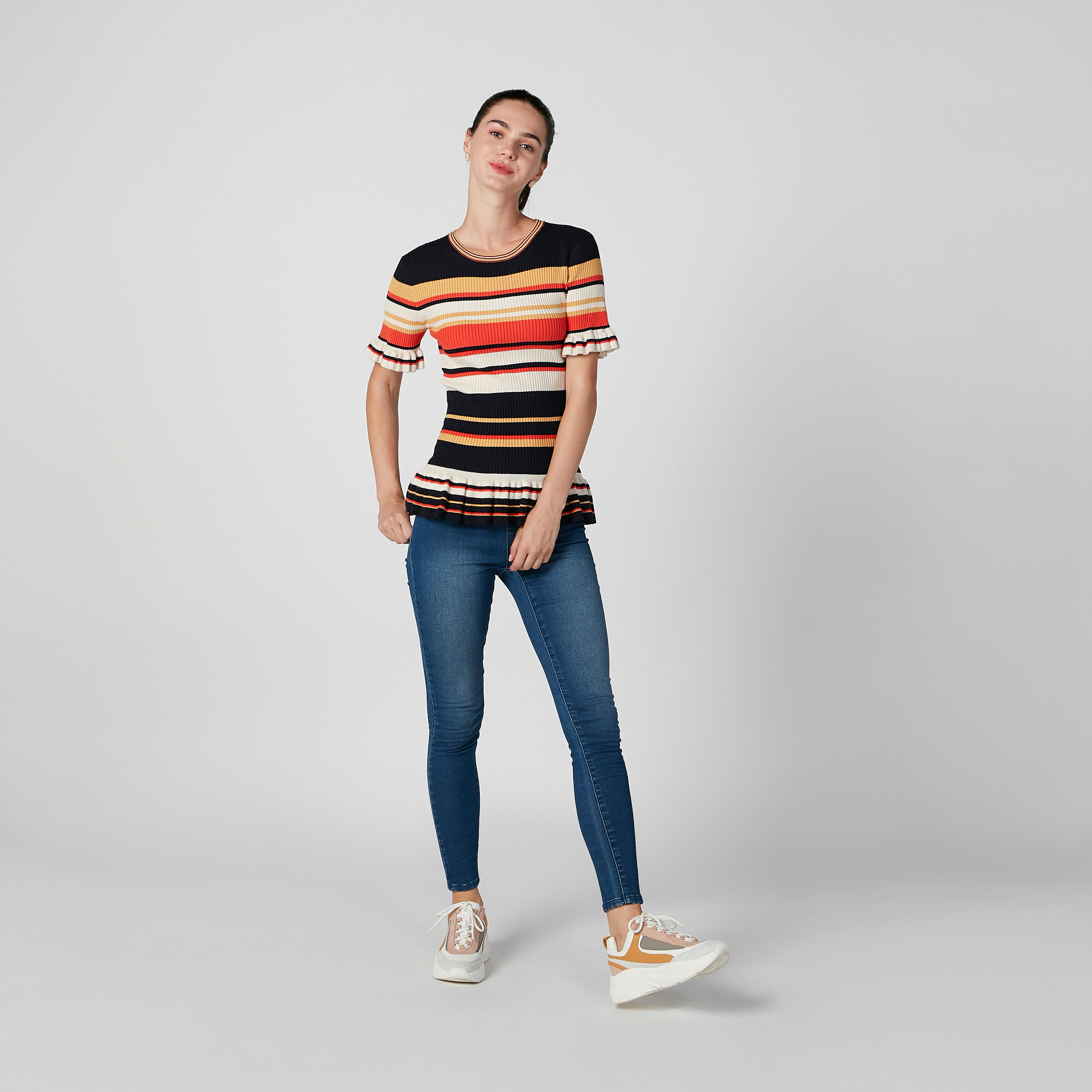 Sustainable Skinny Fit Full Length Mid Waist Jeggings with Pockets-women-clothing-bottoms-leggings-image-2