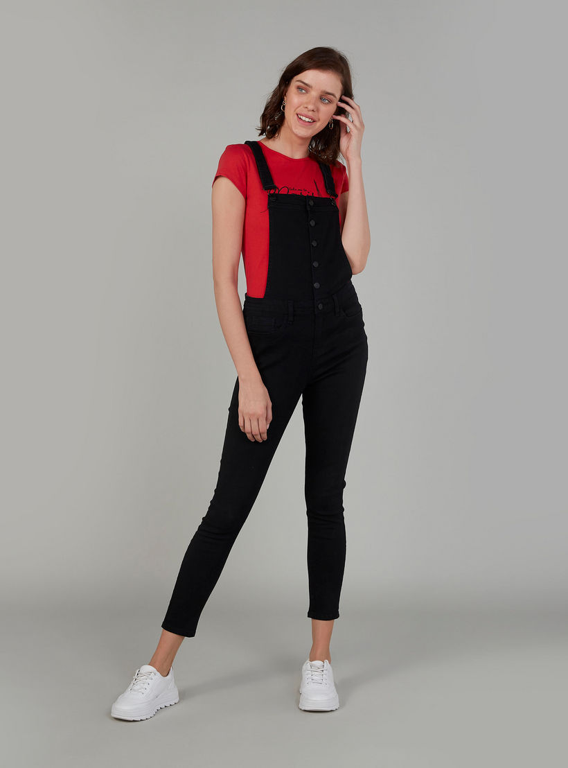 تيشيرت مستدام سليم بياقة ضيّقة وأكمام قصيرة وطبعات-women-clothing-bottoms-jeans-image-2
