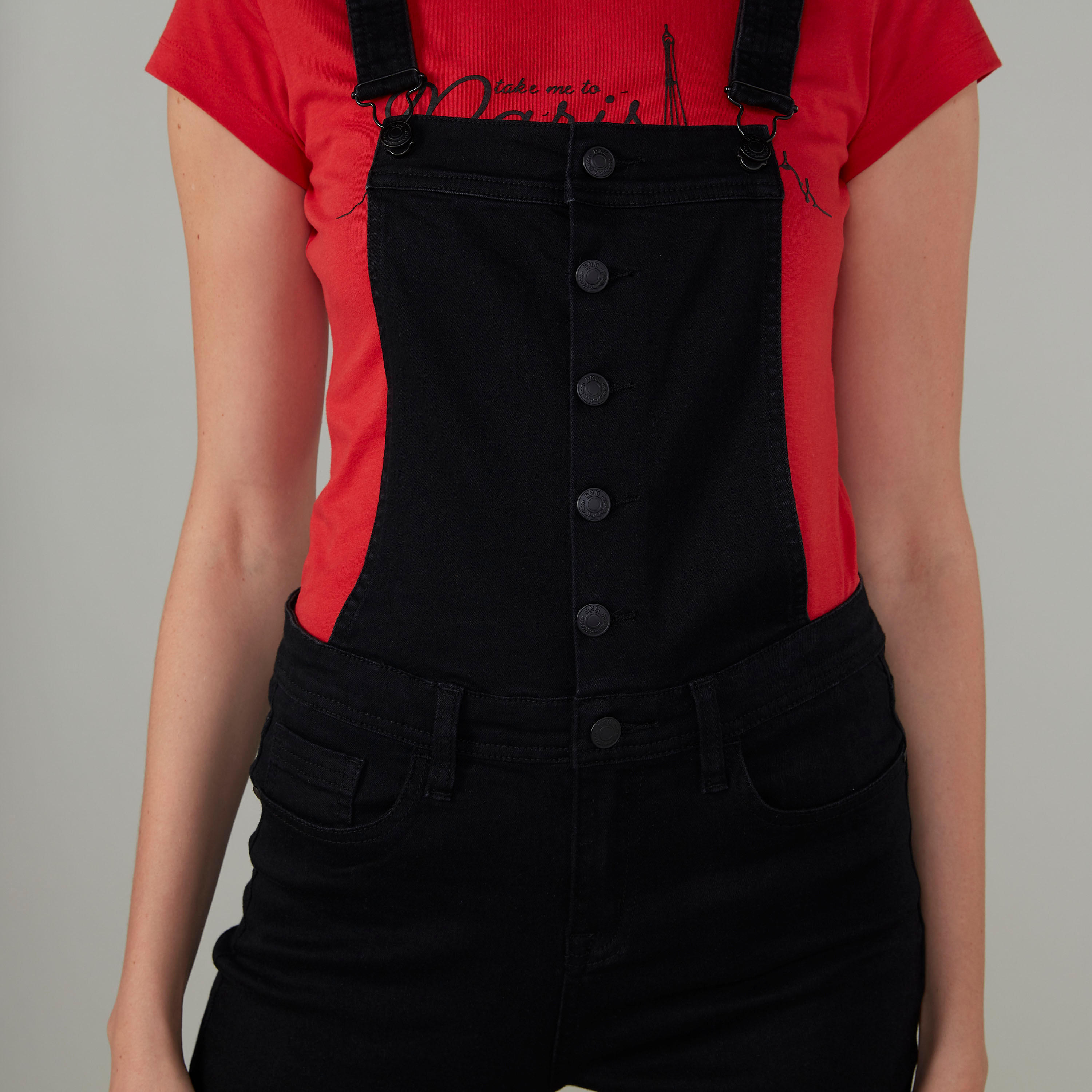 تيشيرت مستدام سليم بياقة ضيّقة وأكمام قصيرة وطبعات-women-clothing-bottoms-jeans-image-3