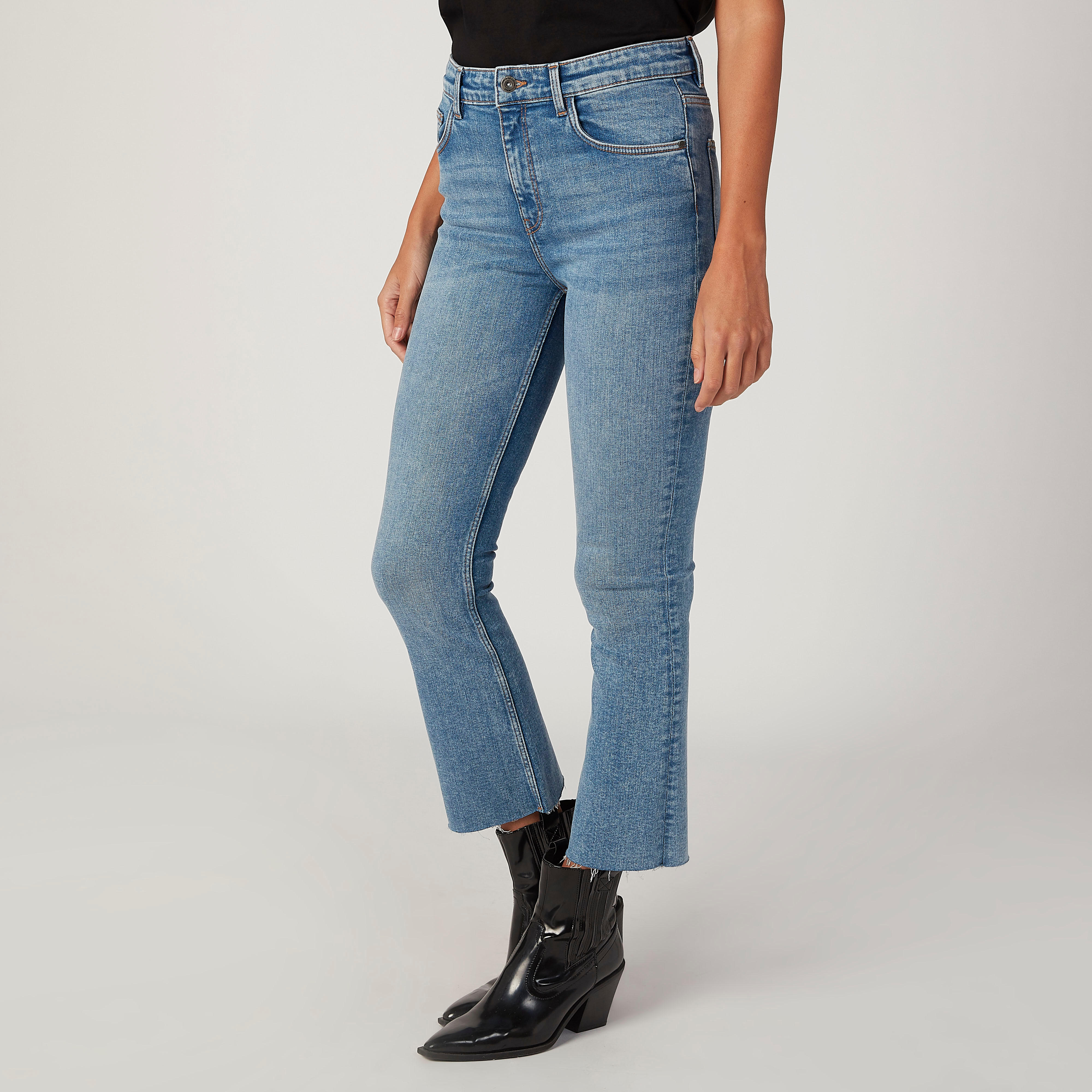 بنطلون جينز مستدام سادة بجيوب -women-clothing-bottoms-jeans-image-5
