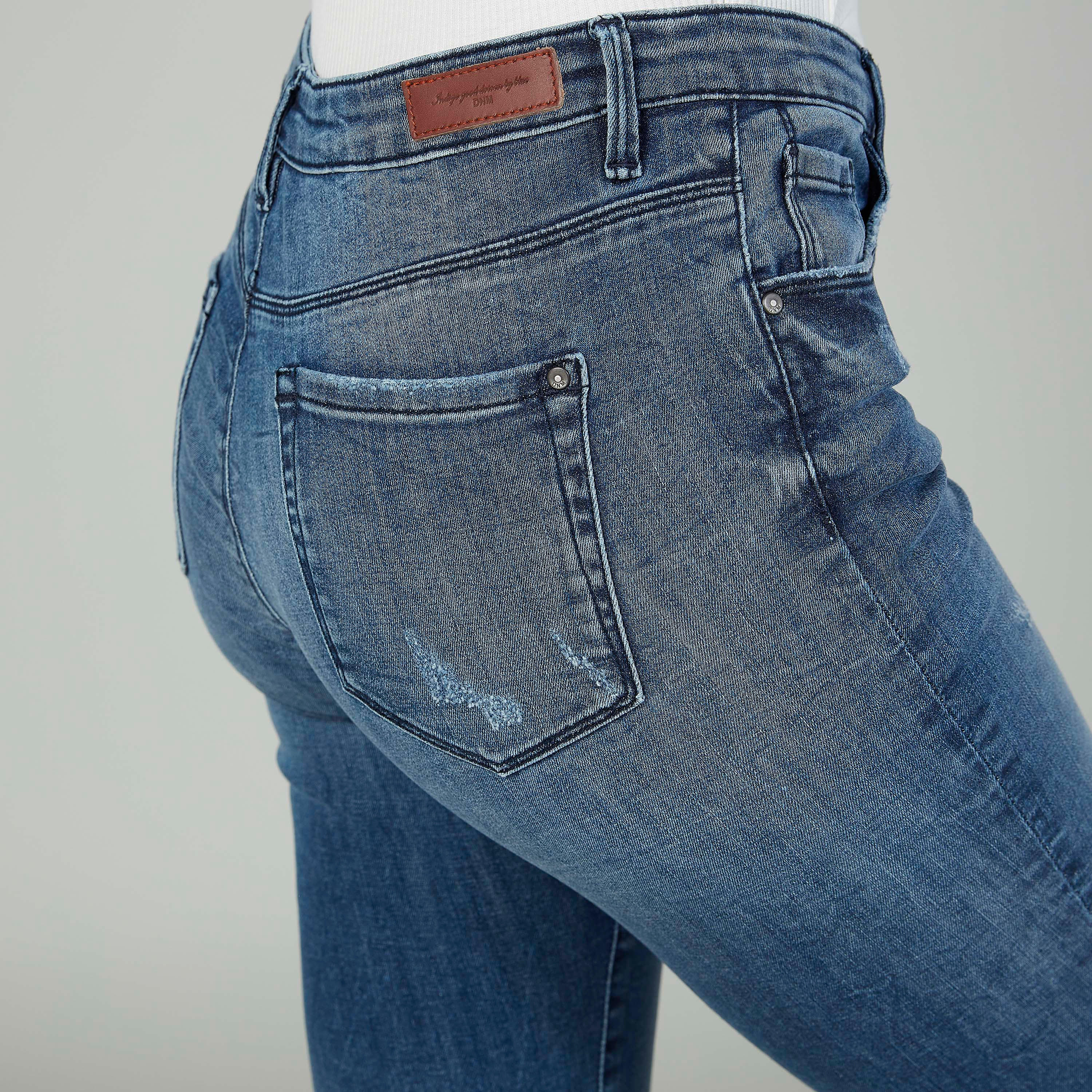 بنطلون جينز بتصميم ممزق وزر إغلاق-women-clothing-bottoms-jeans-image-3