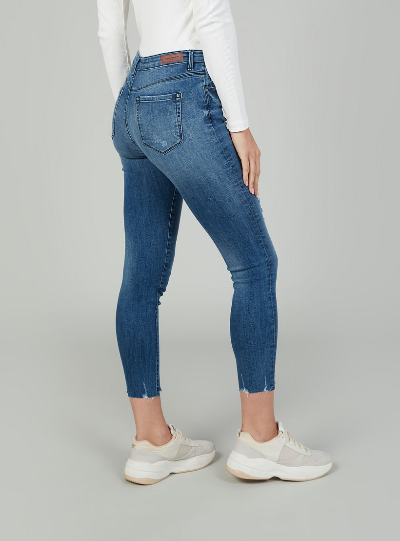 بنطلون جينز بتصميم ممزق وزر إغلاق-women-clothing-bottoms-jeans-image-4