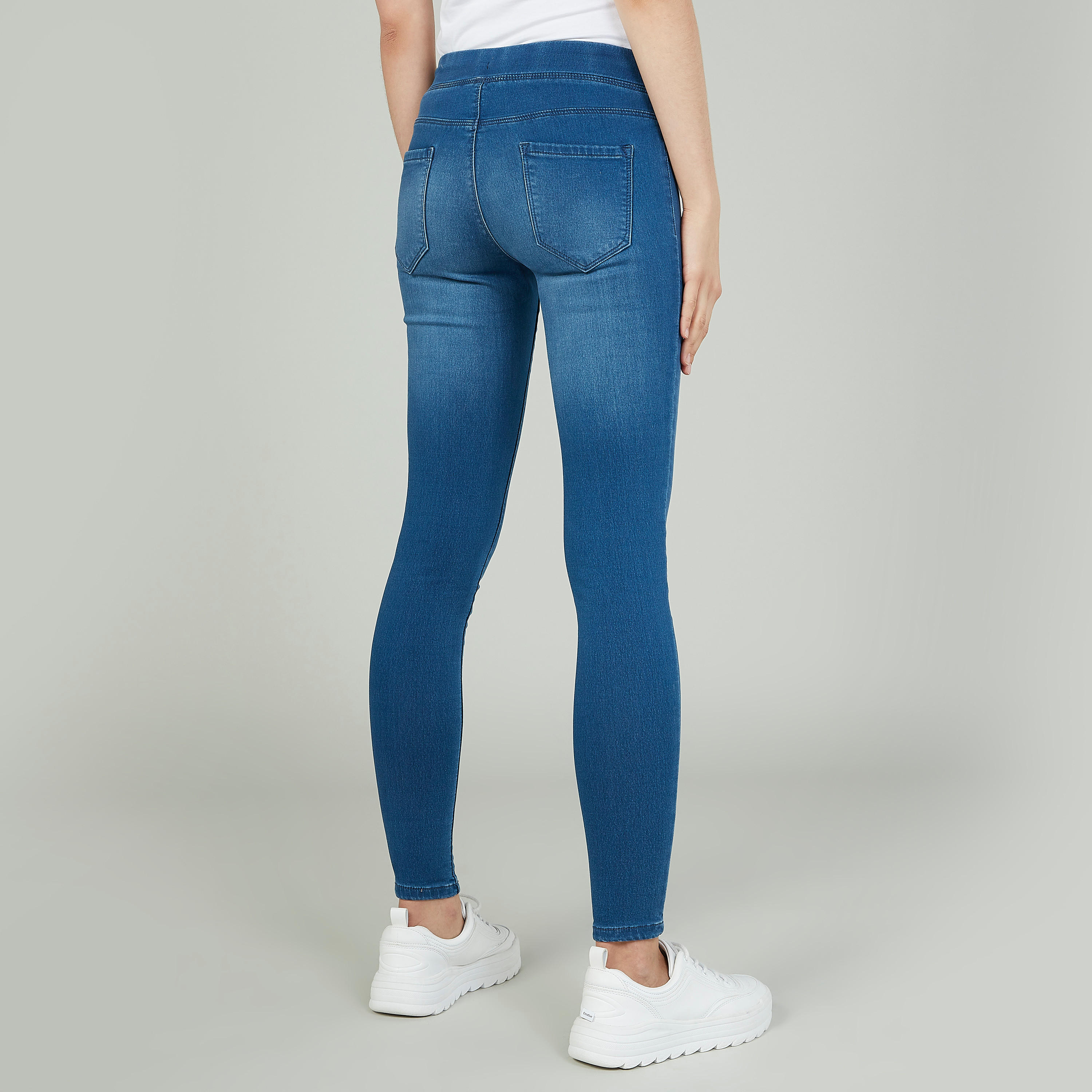 بنطلون جينز ضيّق برباط وجيوب-women-clothing-bottoms-leggings-image-4