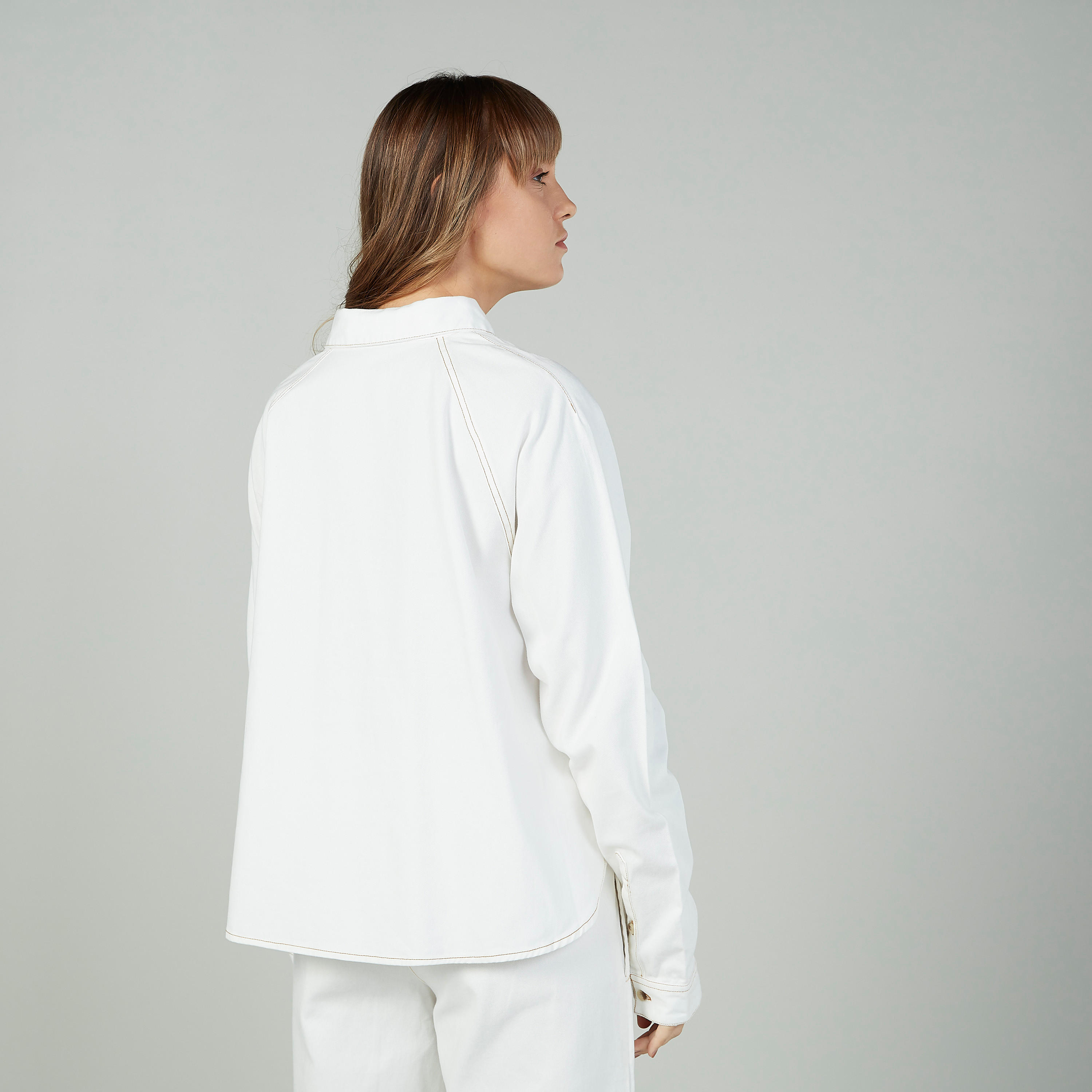 قميص سادة بياقة عاديّة وأكمام طويلة-women-clothing-shirtsandblouses-shirts-image-1