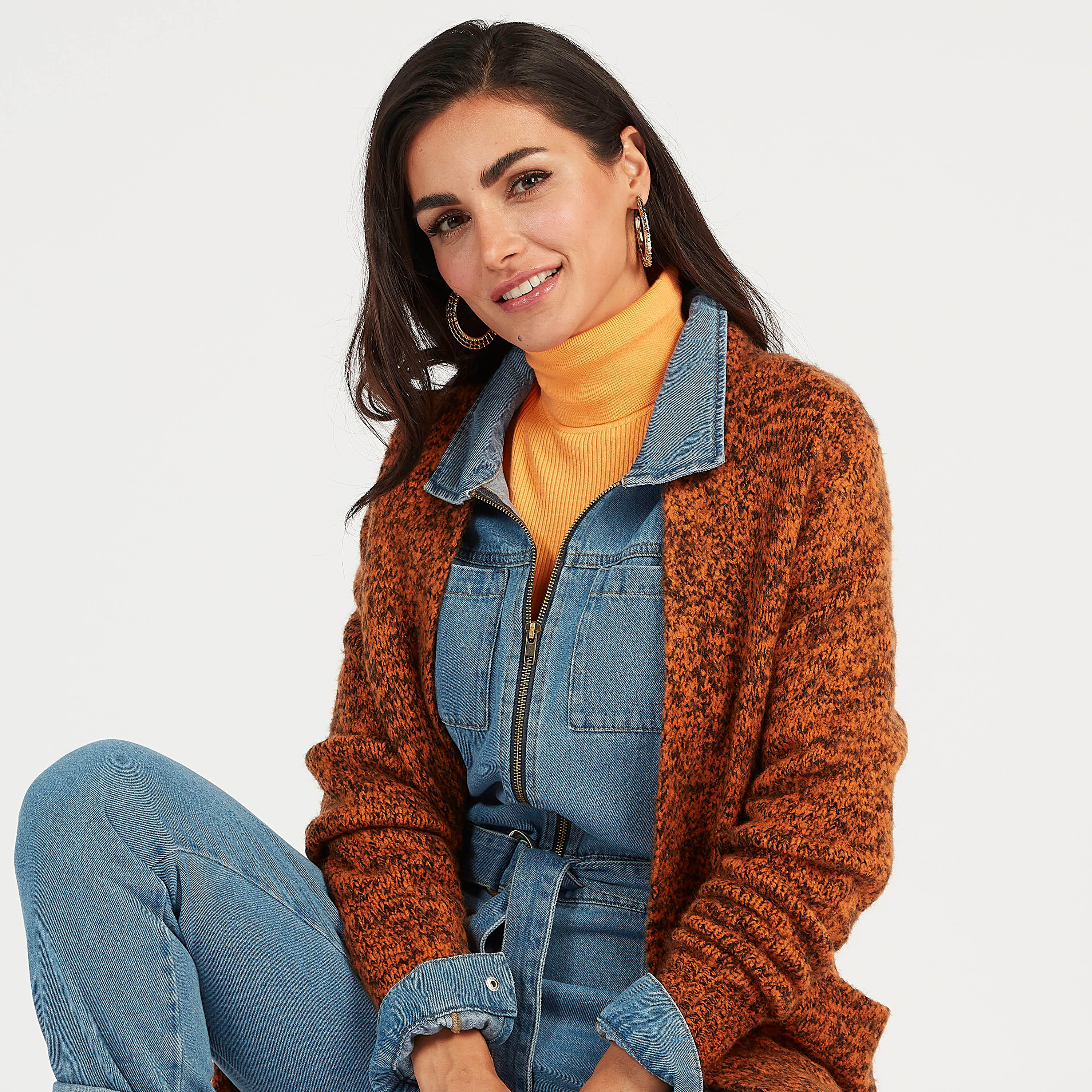 أفرول مستدام دينم بجيوب وسحّاب إغلاق-women-clothing-jumpsuits-image-1
