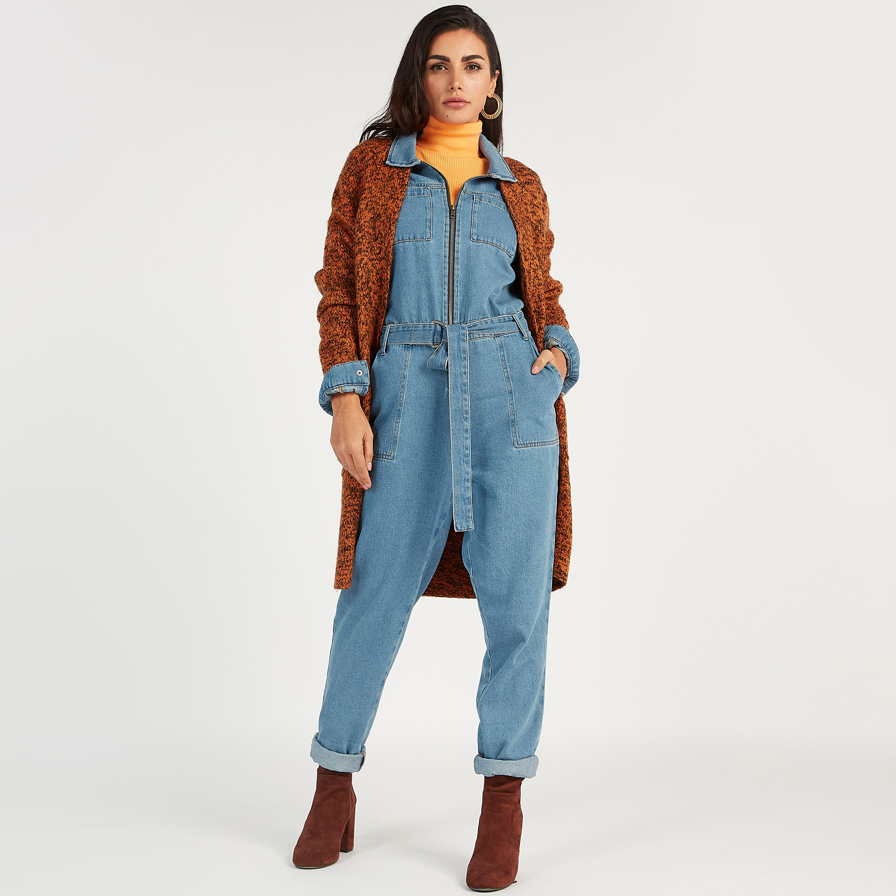 أفرول مستدام دينم بجيوب وسحّاب إغلاق-women-clothing-jumpsuits-image-5