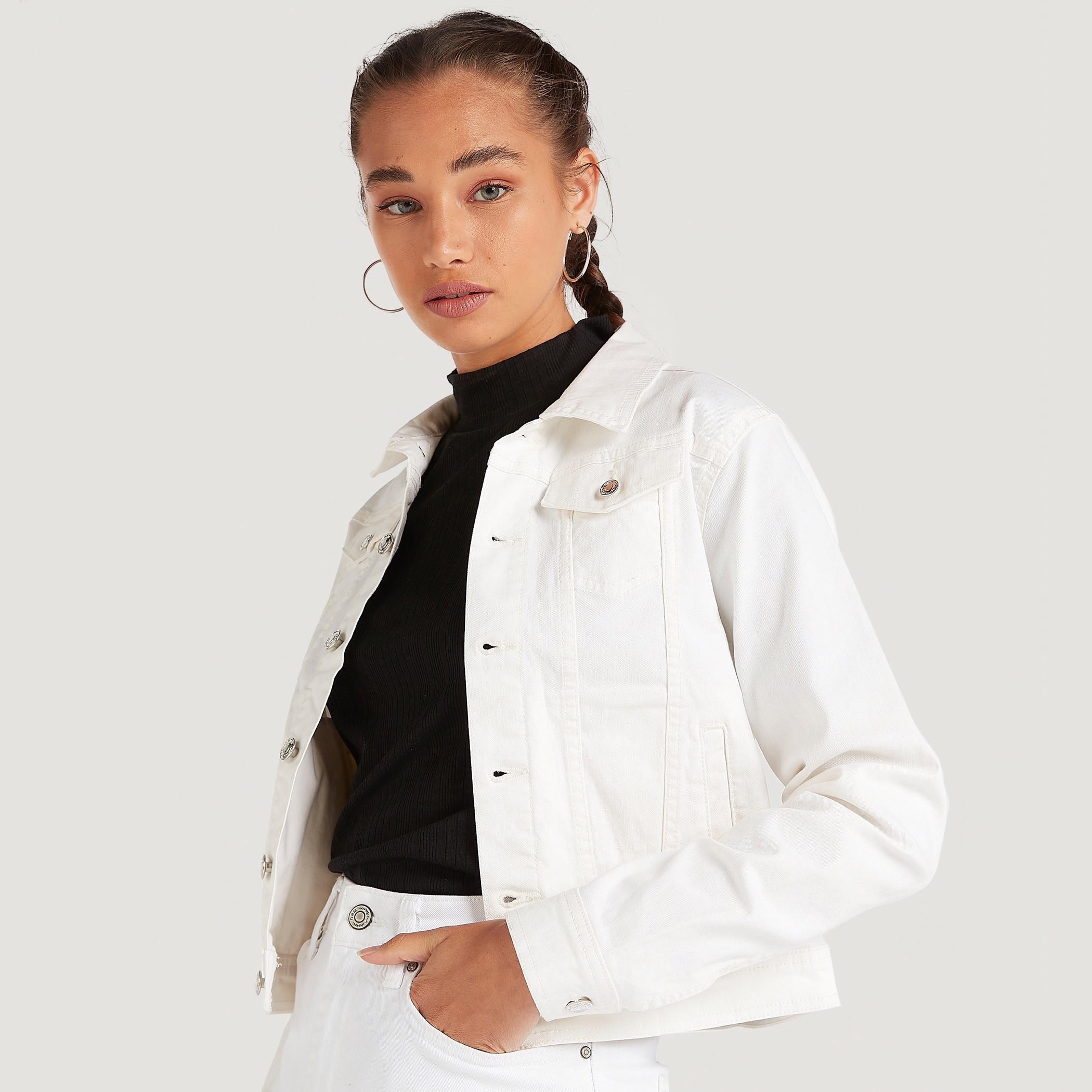 Solid Regular Fit Denim Jacket-women-winterwear-coatsandjackets-jackets-image-5