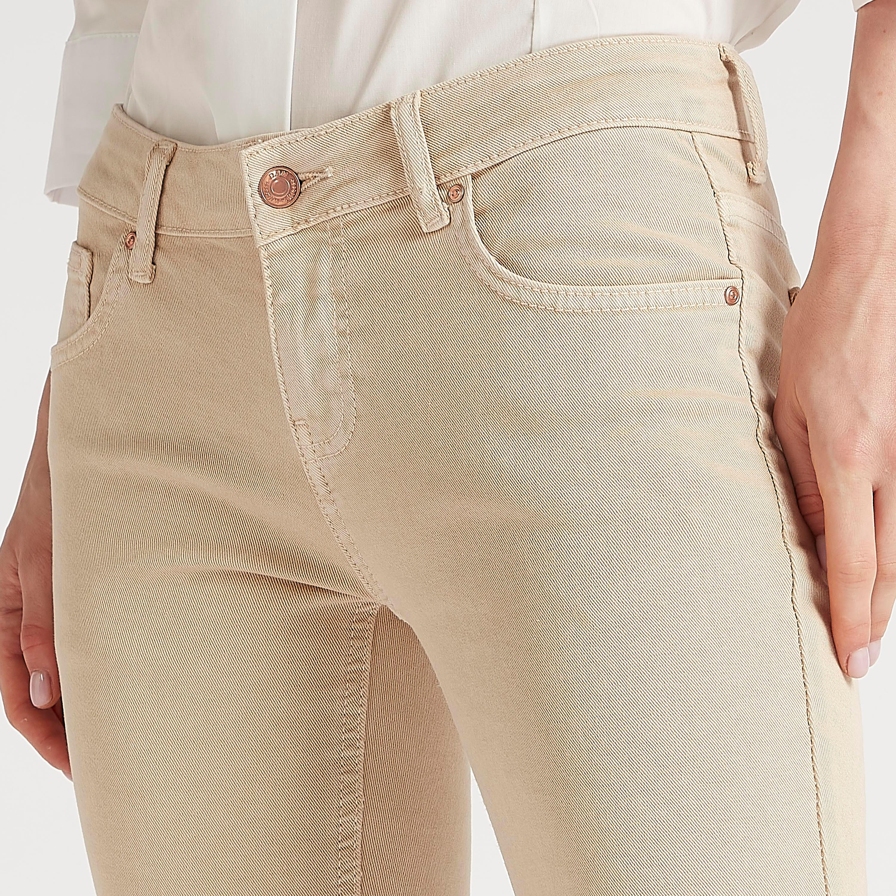 بنطلون جينز بقصّة مستقيمة وطول الكاحل و5 جيوب-women-clothing-bottoms-jeans-image-4