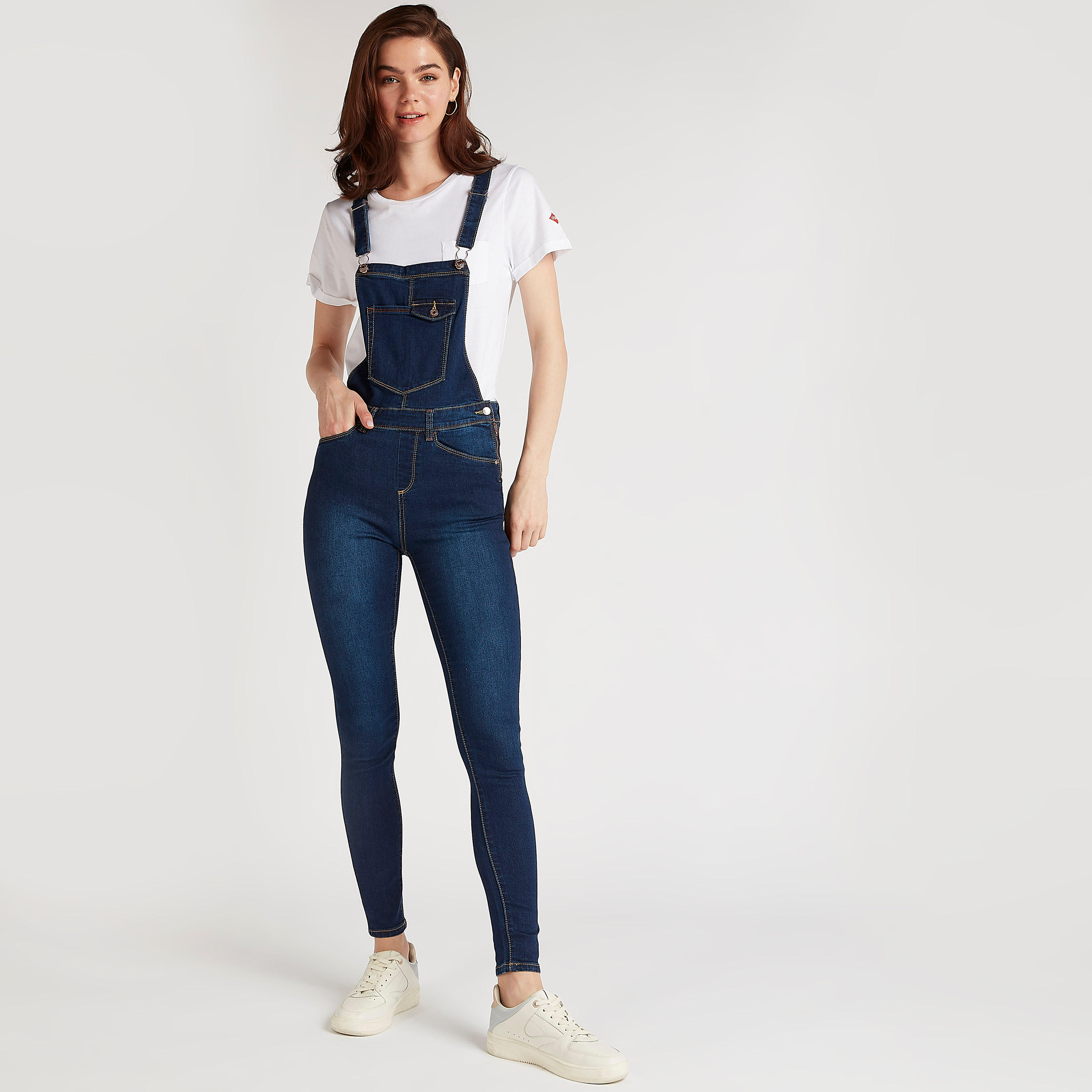 دنغري دنيم سادة بجيوب وأحزمة قابلة للتّعديل-women-clothing-jumpsuits-image-5