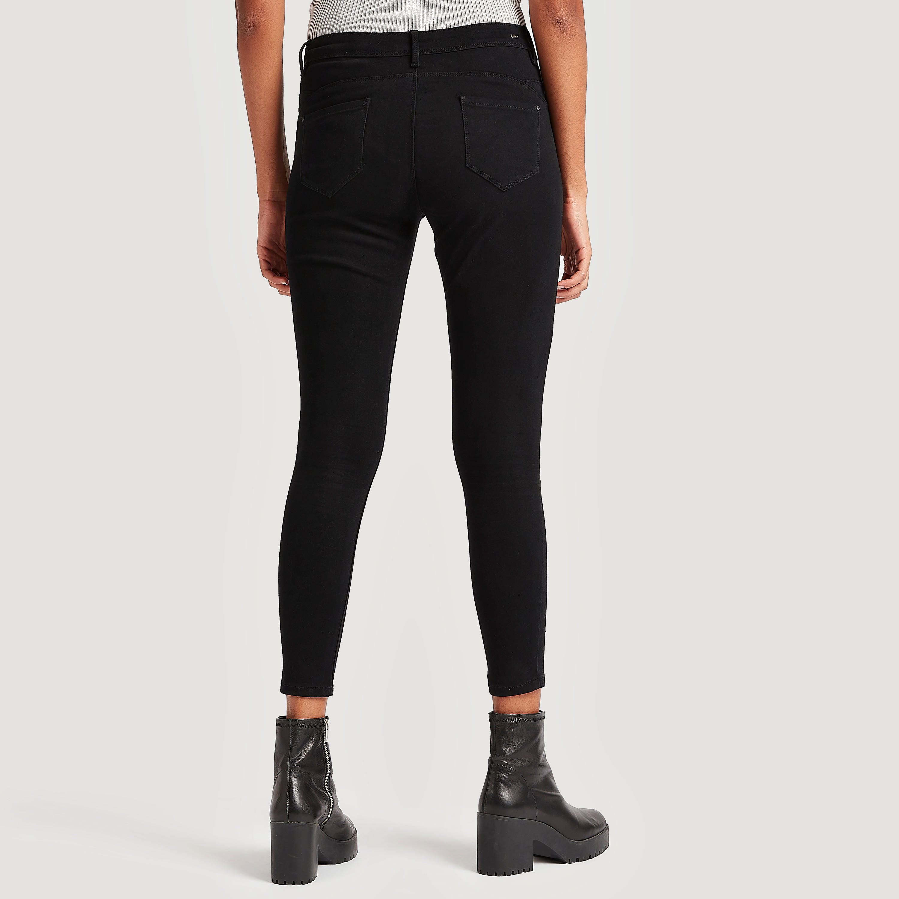 Skinny Fit Solid High-Rise Jeans with Button Closure-women-clothing-bottoms-jeans-image-4