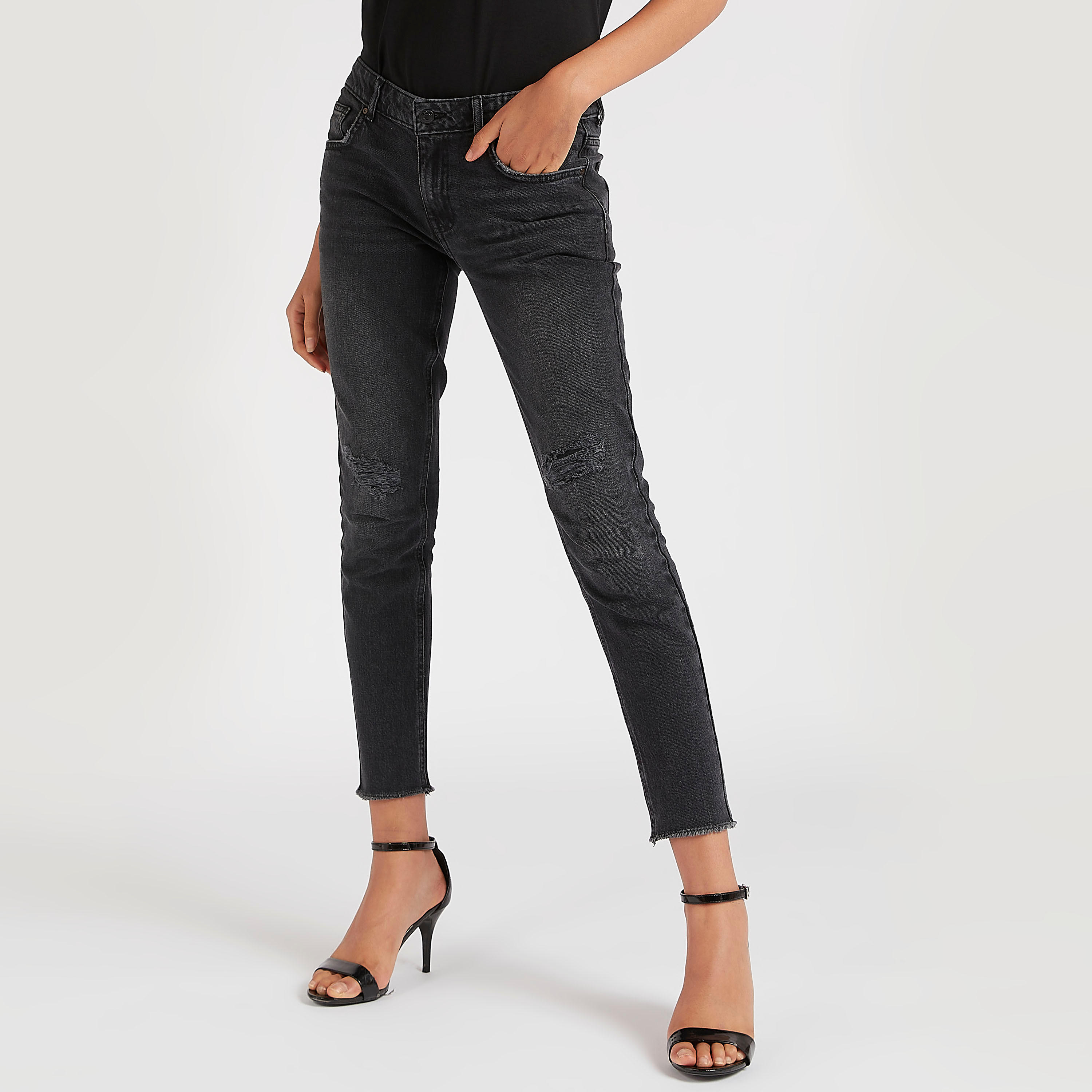 Ripped High-Rise Jeans with Pockets-women-clothing-bottoms-jeans-image-5