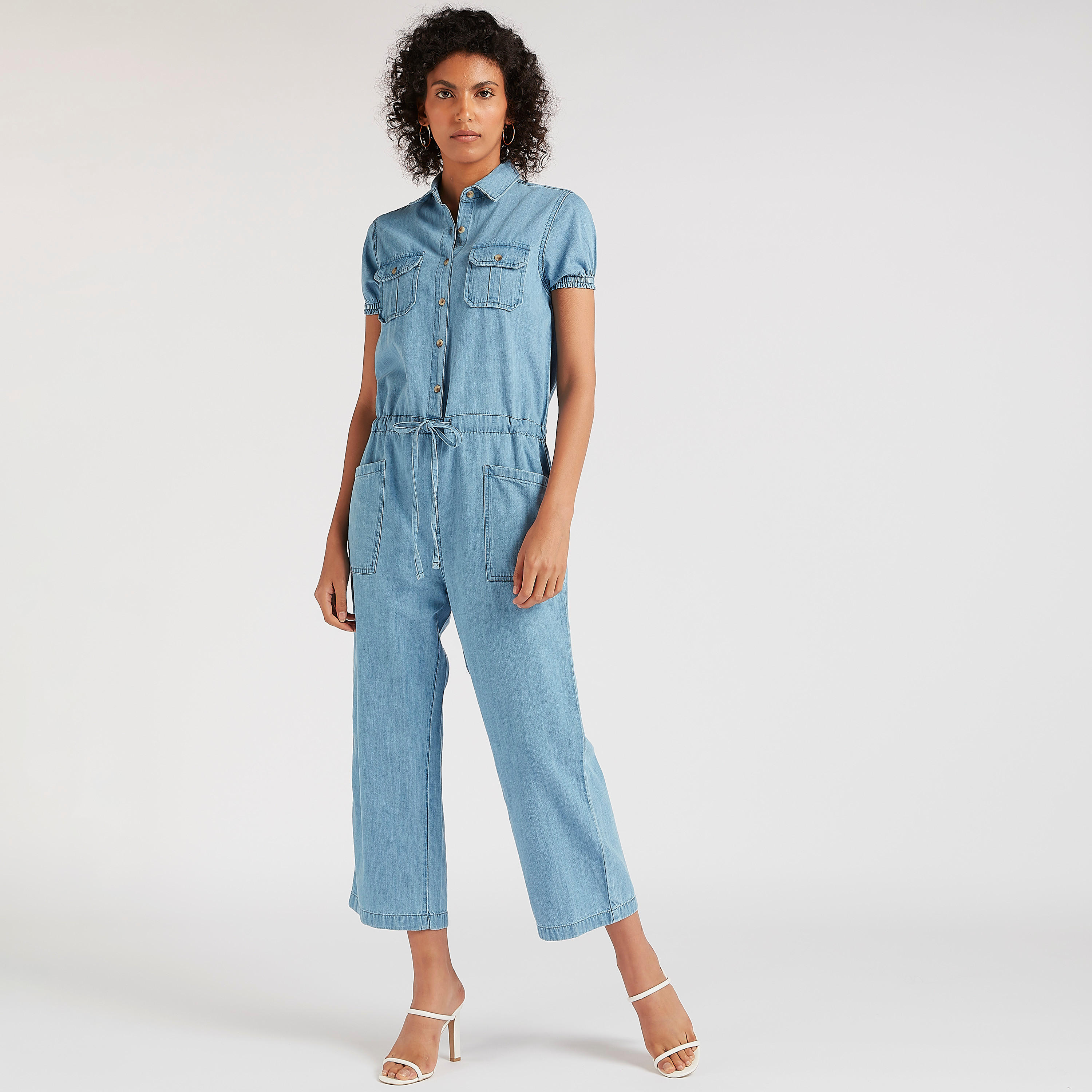 افرول طويل دينم بجيوب ورباط على الخصر-women-clothing-jumpsuits-image-1