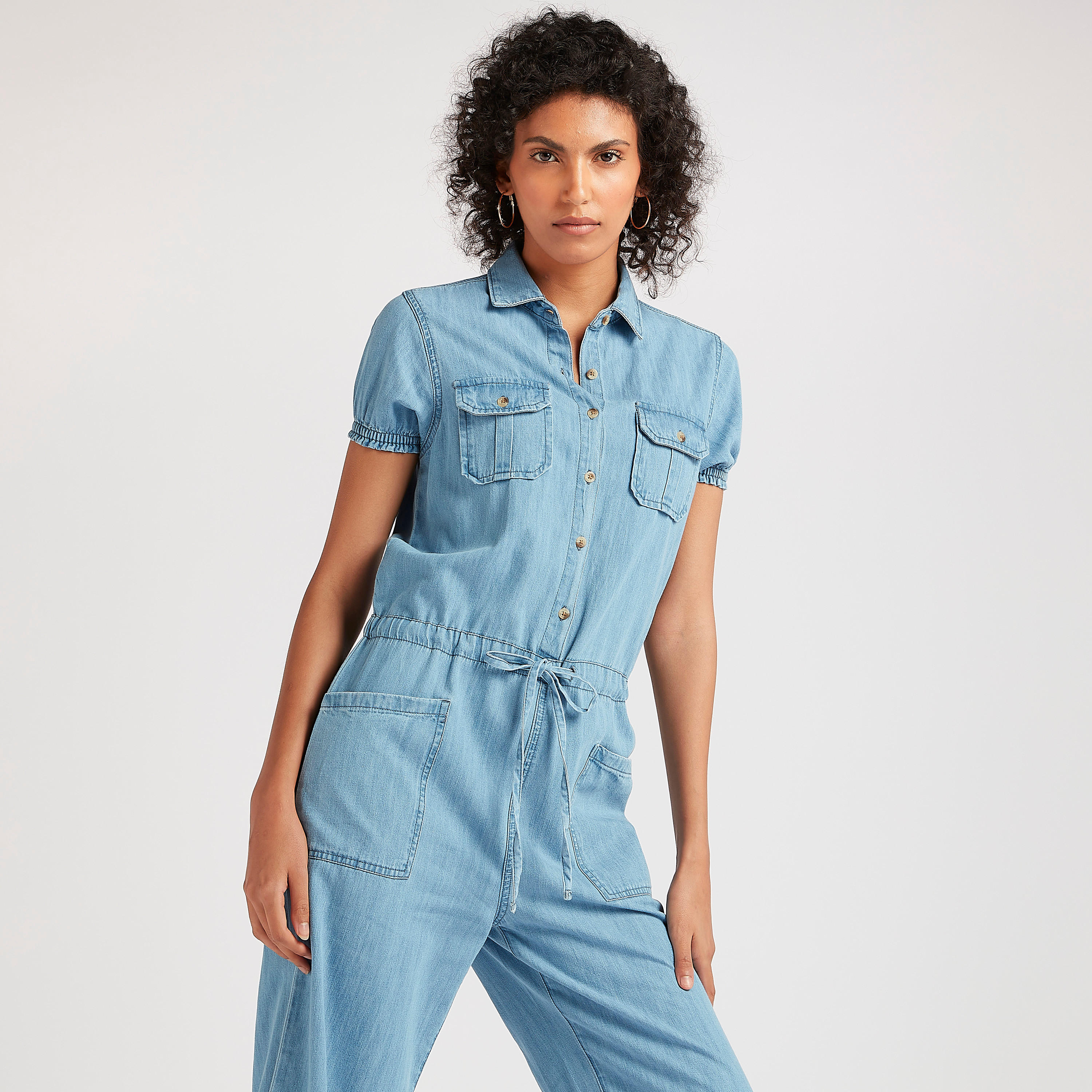 افرول طويل دينم بجيوب ورباط على الخصر-women-clothing-jumpsuits-image-2