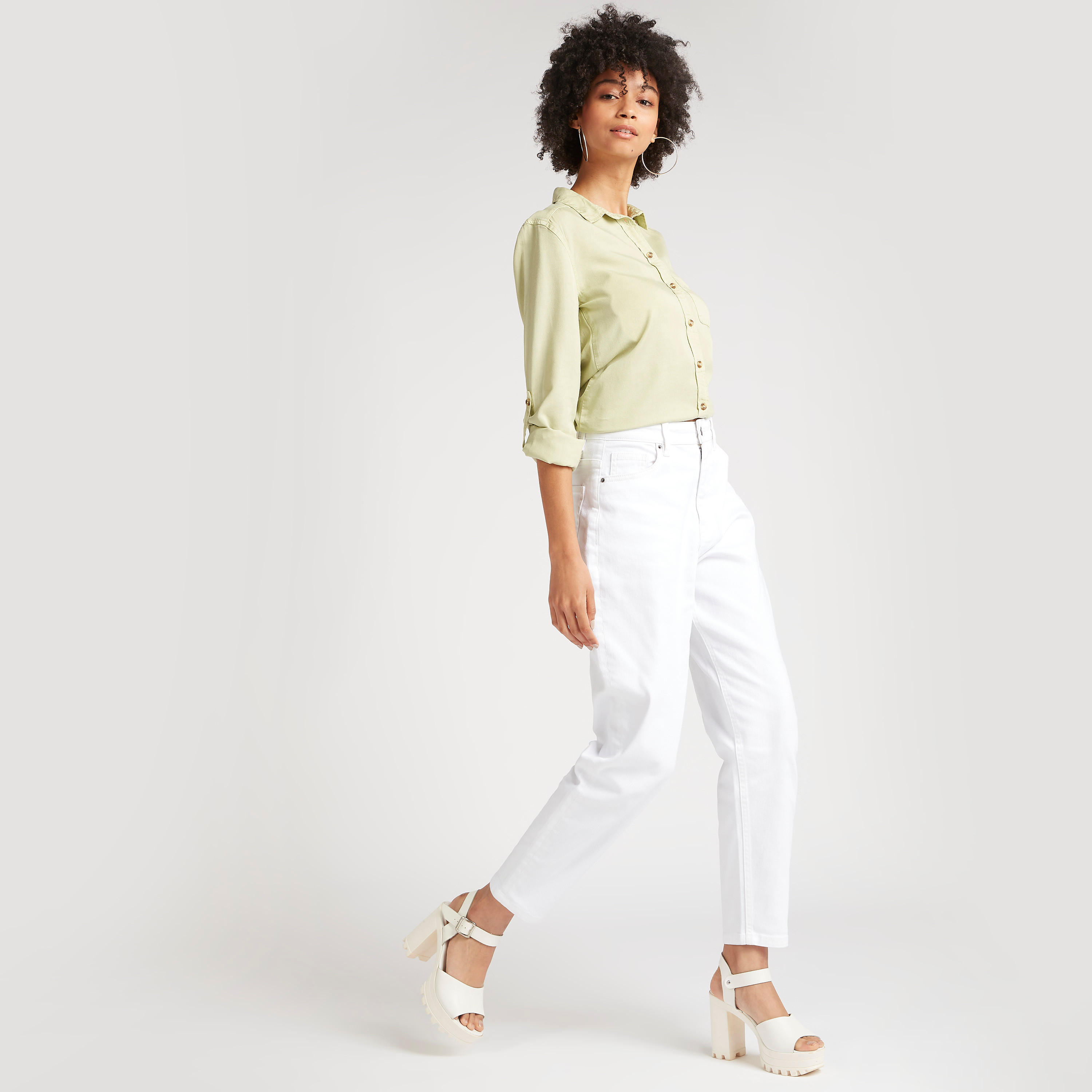 قميص سادة بجيب وأكمام طويلة-women-clothing-shirtsandblouses-shirts-image-4