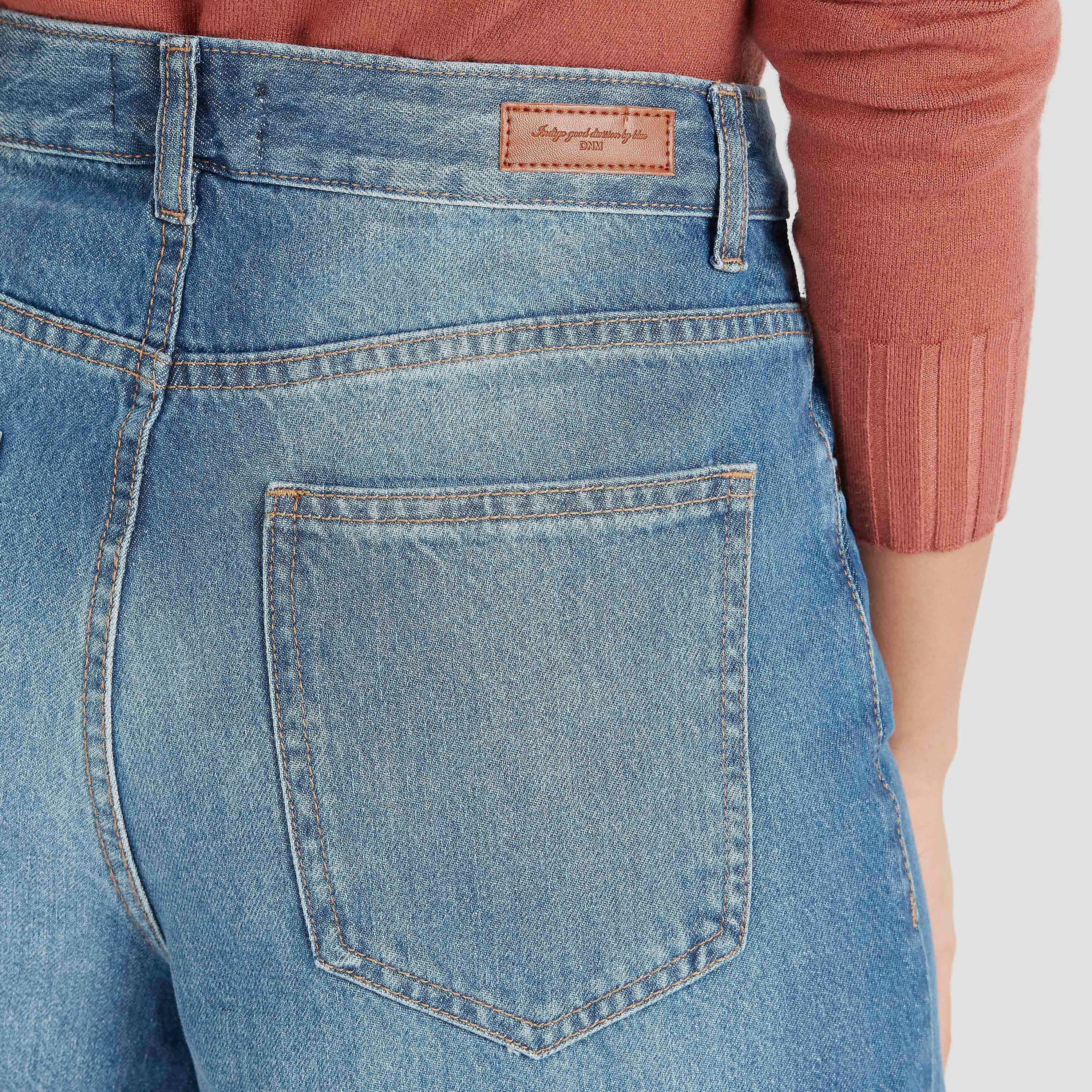 بنطلون جينز دينم بأرجل واسعة بأزرار إغلاق-women-clothing-bottoms-jeans-image-6