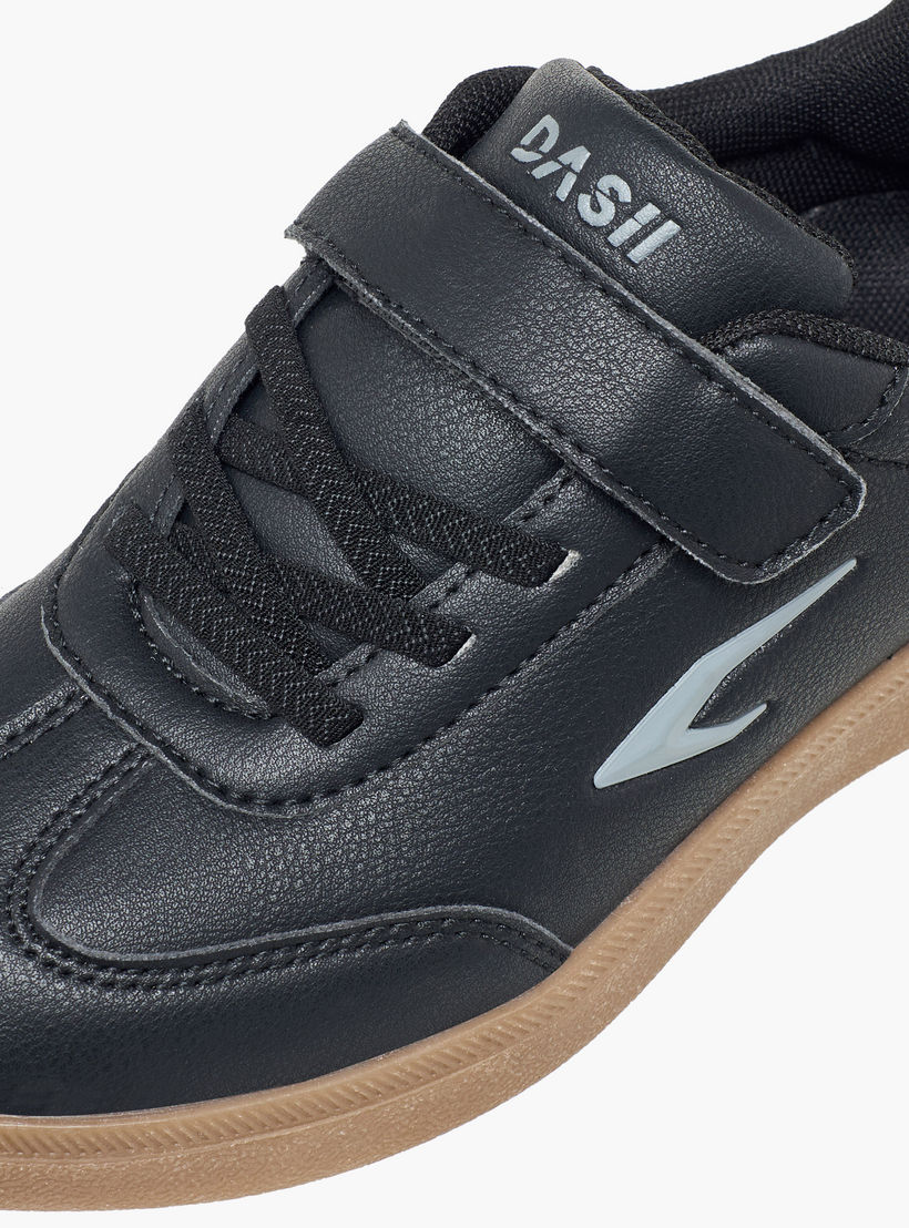 Dash Kids Hook & Loop Sports Shoes-sports-girls-shoes-image-4