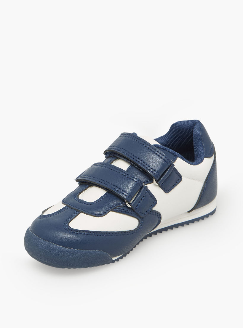 Dash Boys Hook & Loop Ankle Sneakers-boys-shoes-sneakers-image-4