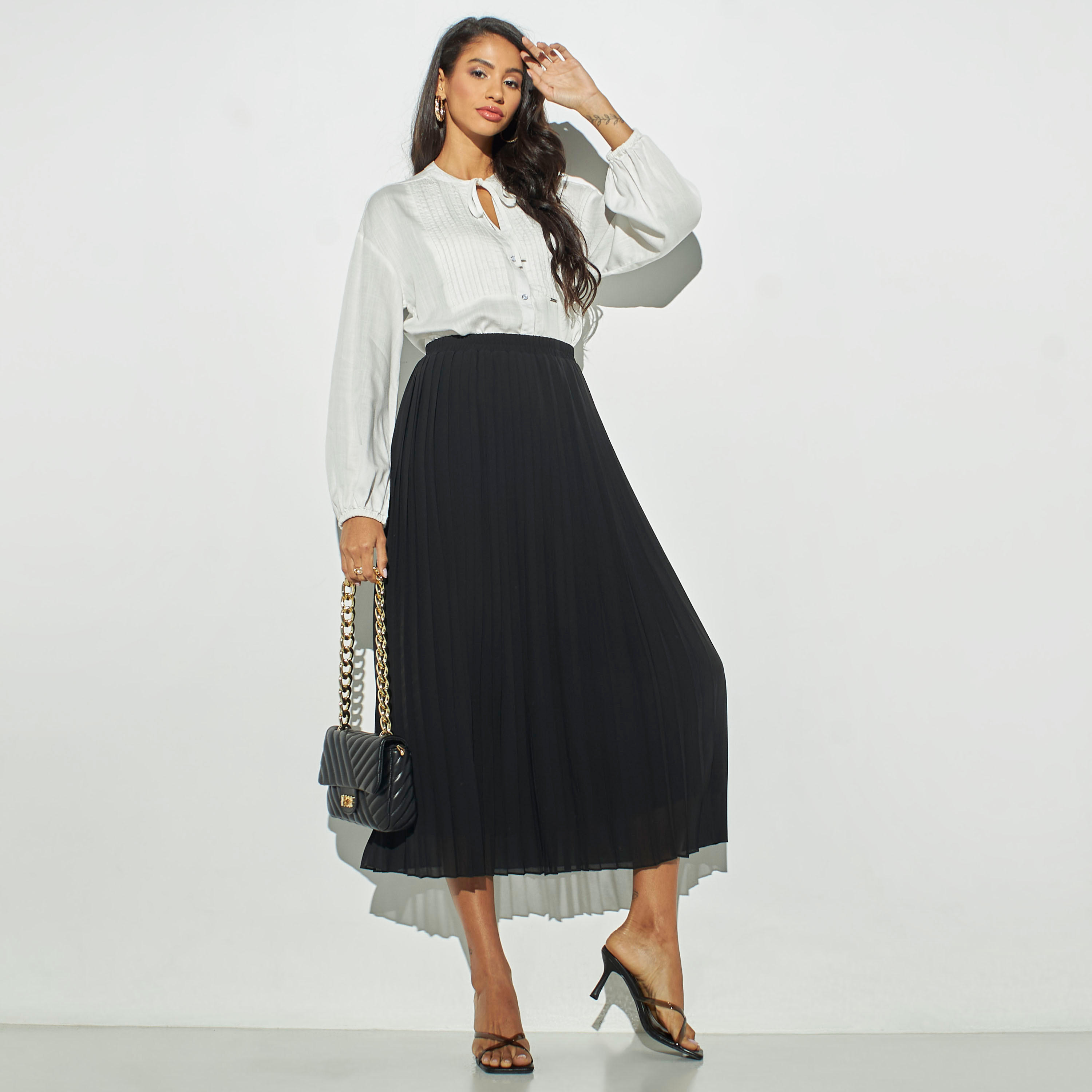 بلوزة بأكمام طويلة وأربطة-women-clothing-shirtsandblouses-blouses-image-3