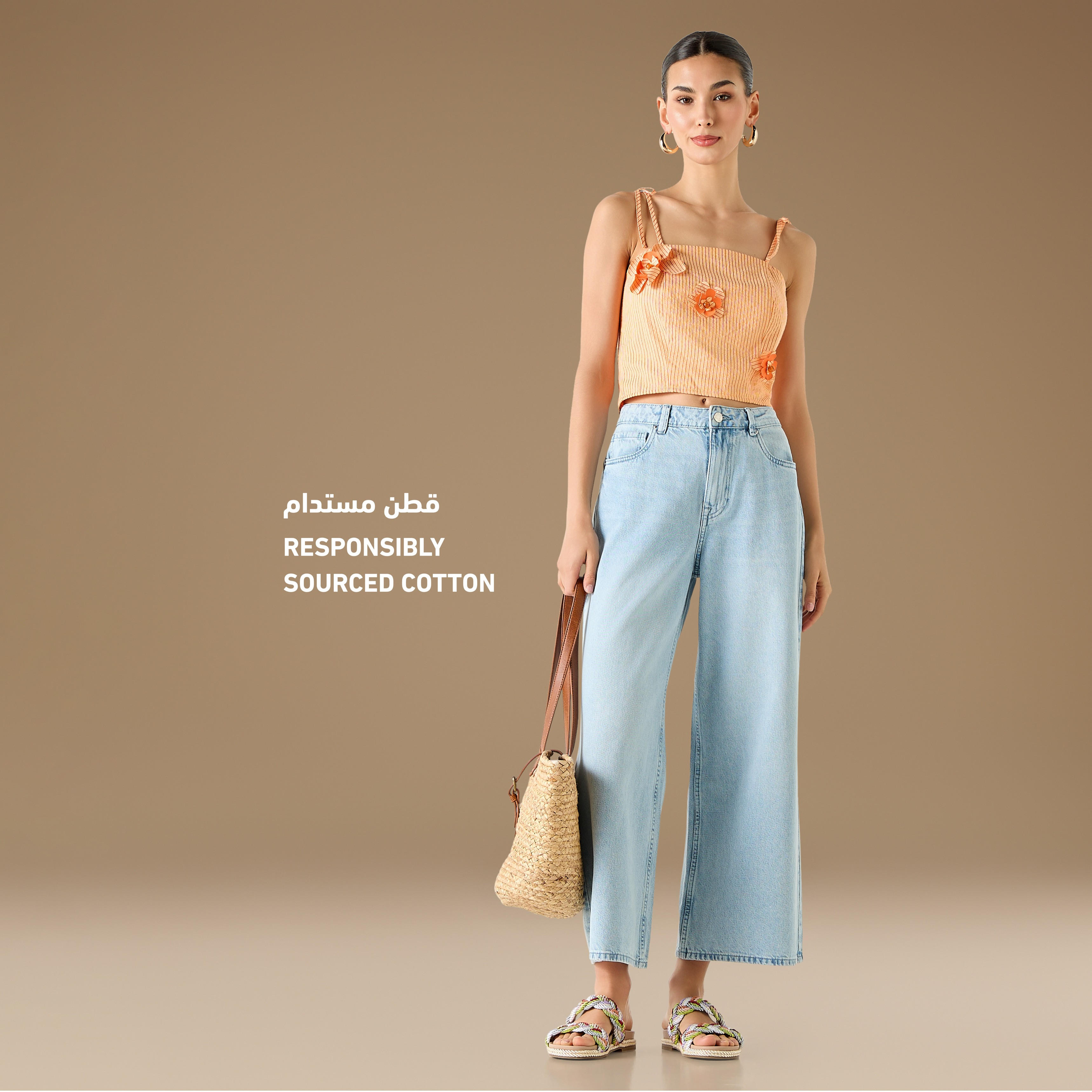 High-Rise Wide Leg Cropped Jeans -women-clothing-bottoms-jeans-image-2
