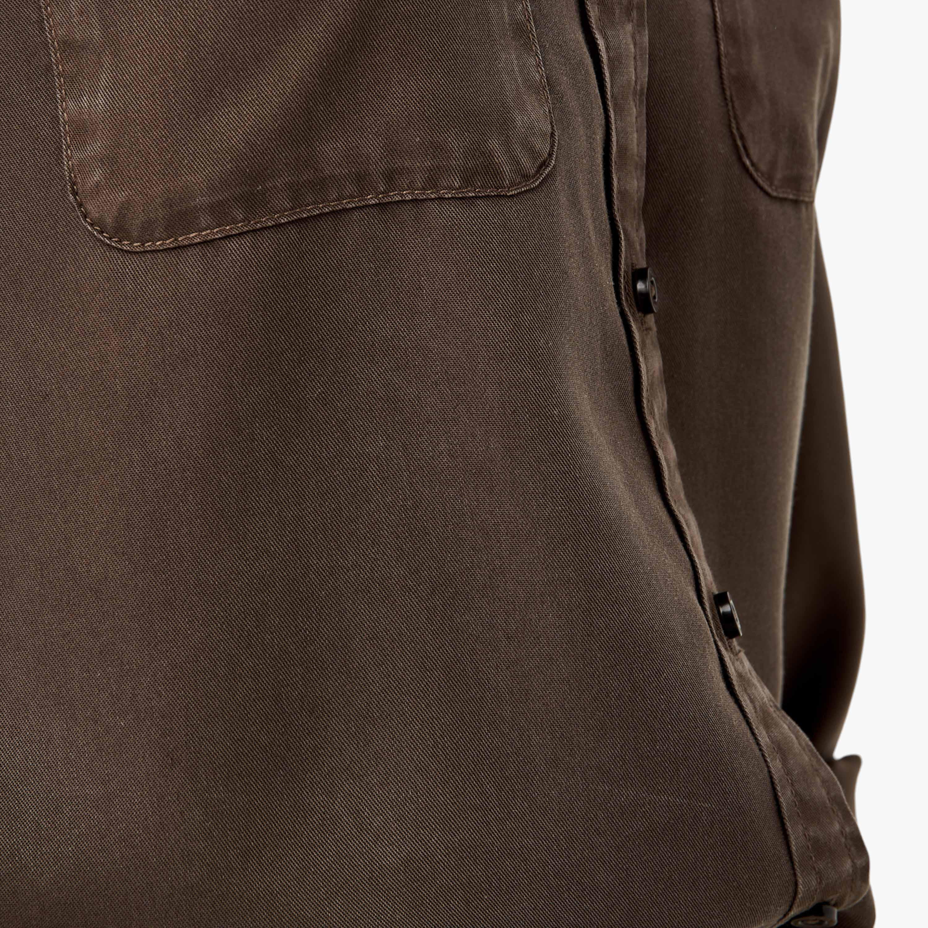 Pocket Detail Shirt with Roll-Up Sleeves-women-clothing-shirtsandblouses-shirts-image-6