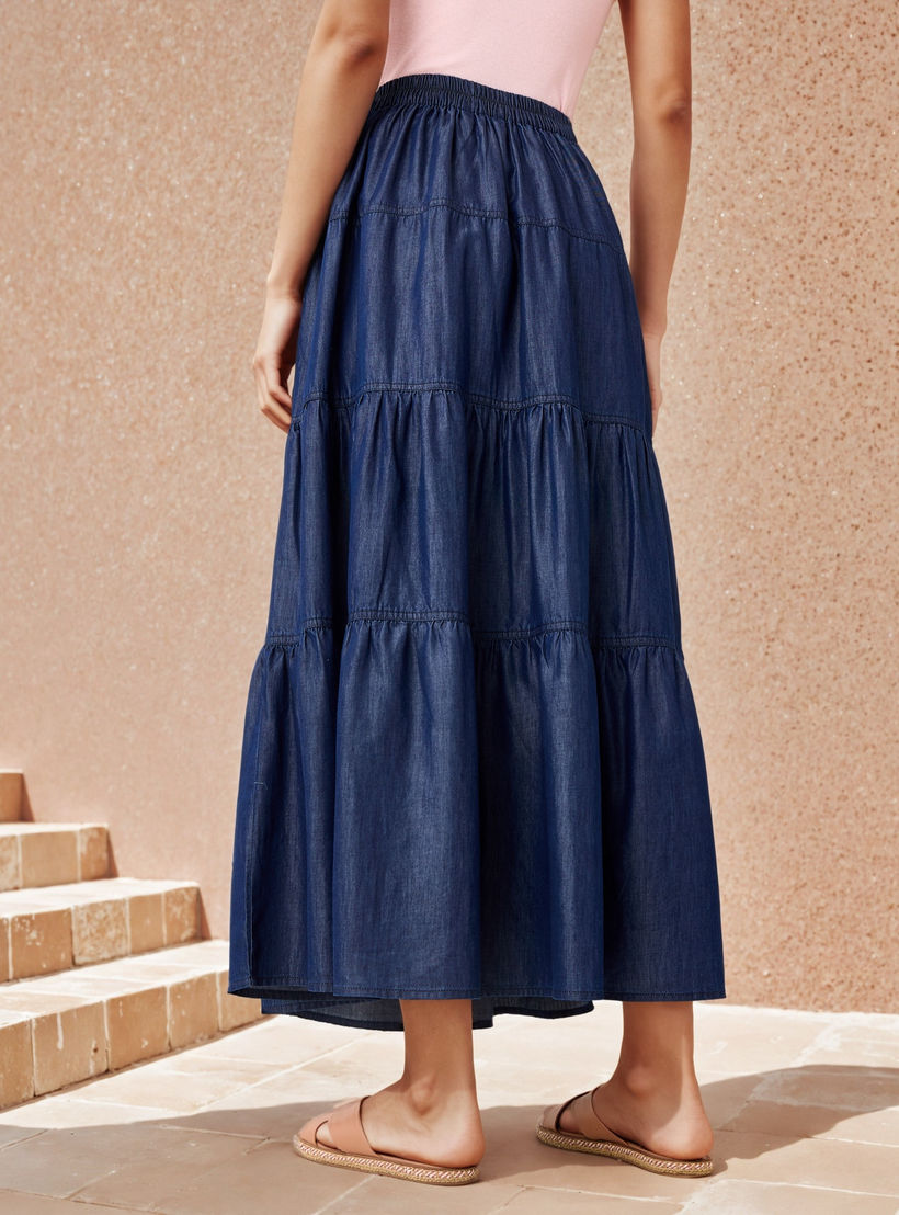 Tiered Denim Maxi Skirt-women-clothing-bottoms-skirts-image-3