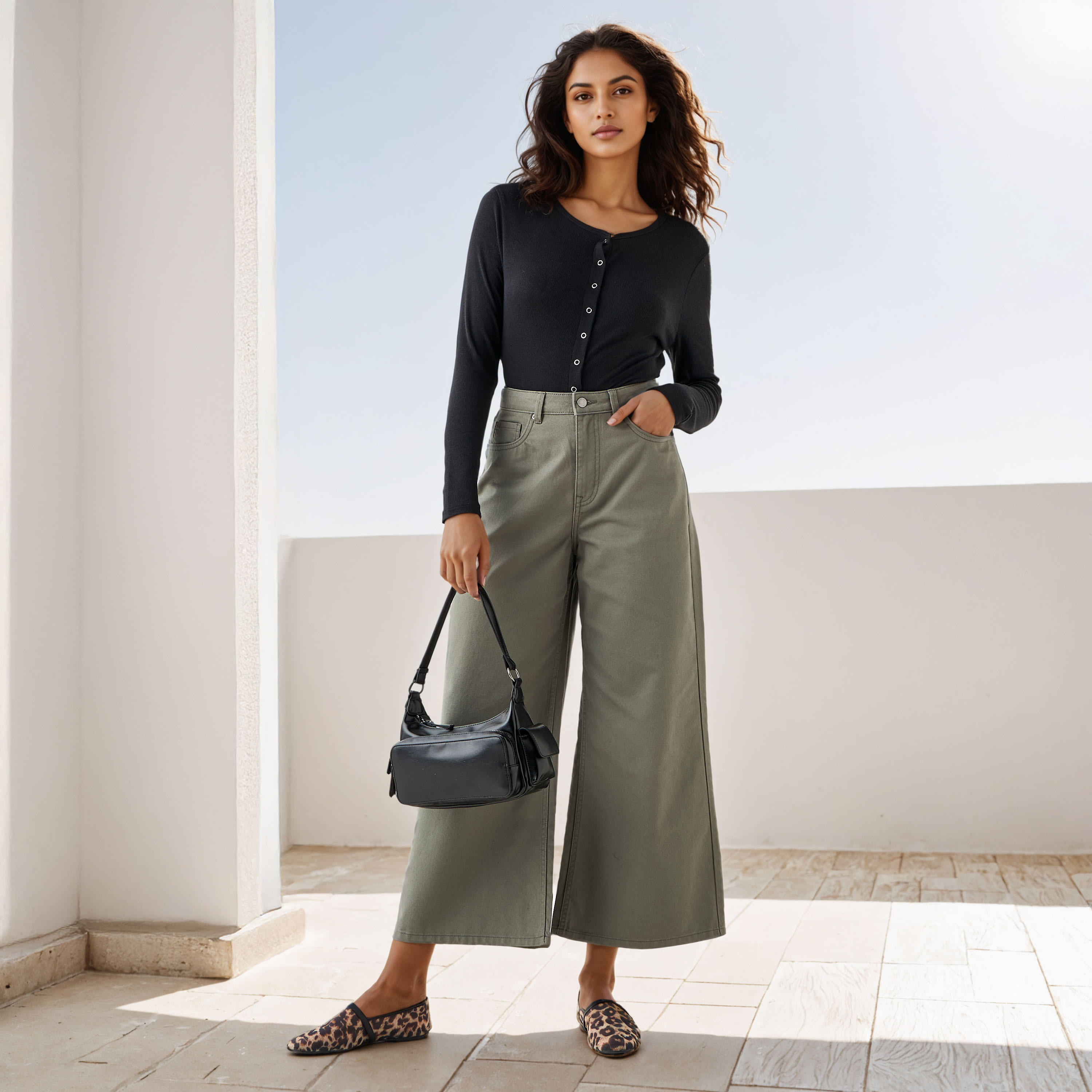 Cropped Wide Leg Jeans with Pockets-women-clothing-bottoms-jeans-image-2