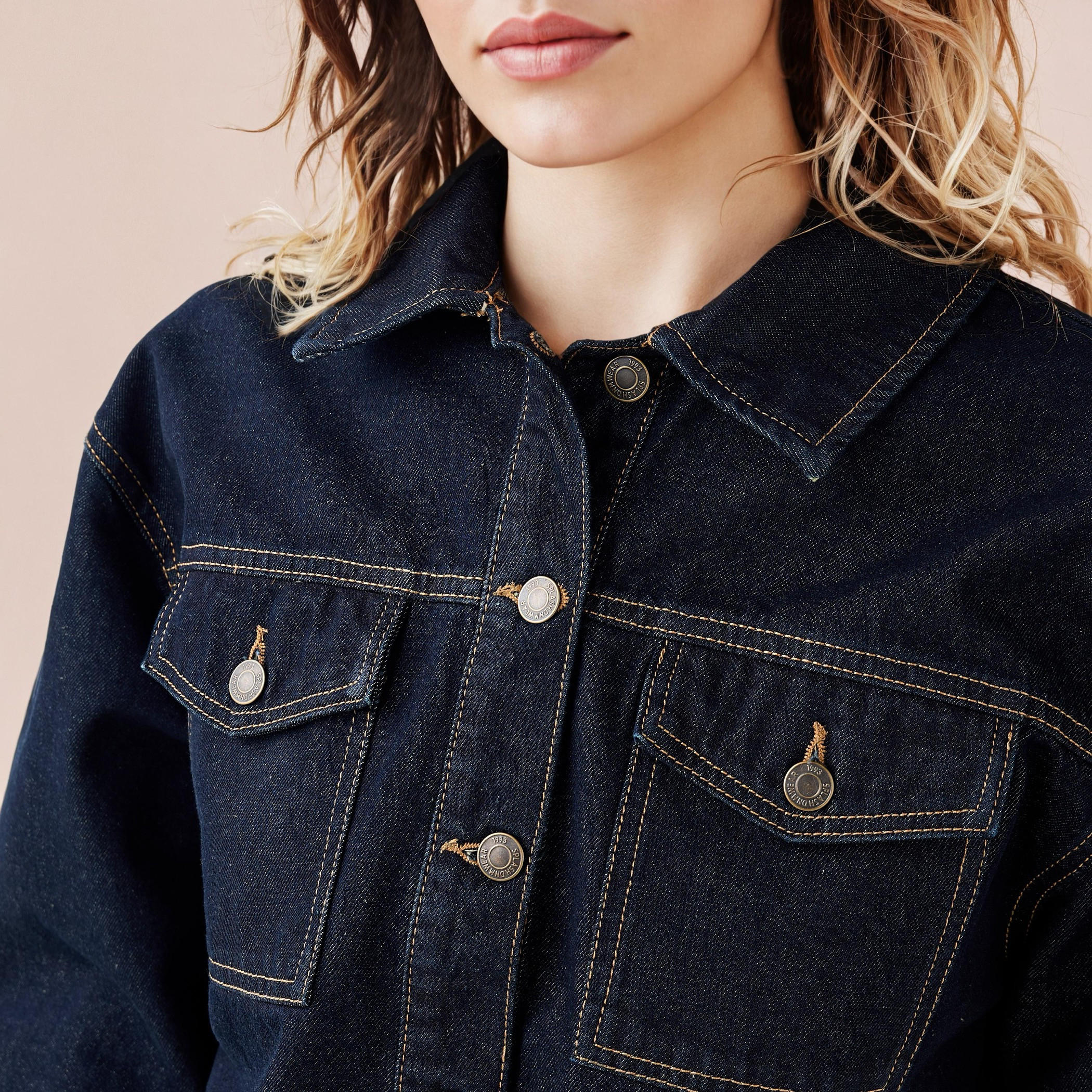 Flap Pocket Crop Denim Jacket-women-winterwear-coatsandjackets-jackets-image-4