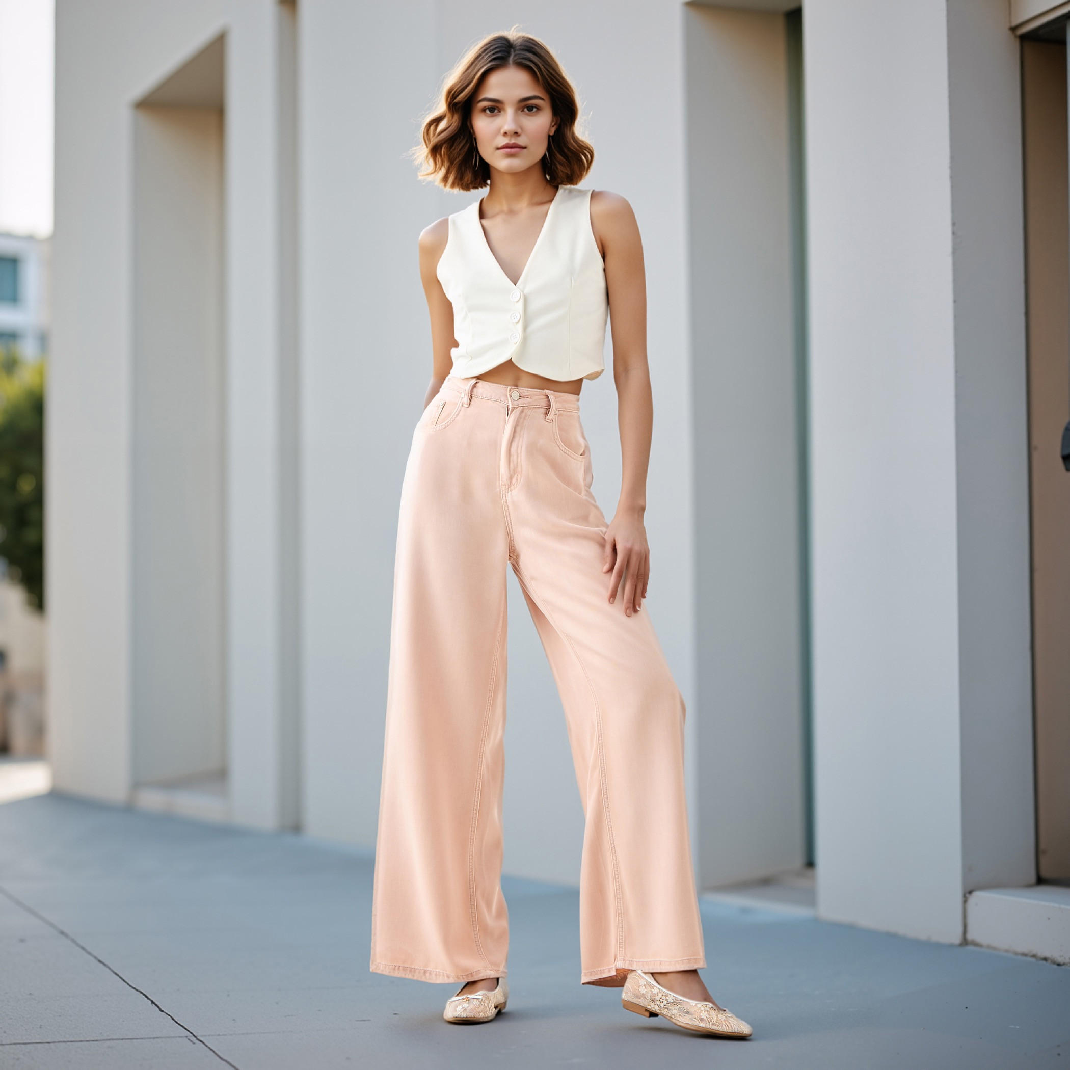 بنطلون جينز تينسيل واسع الساقين-women-clothing-bottoms-jeans-image-2