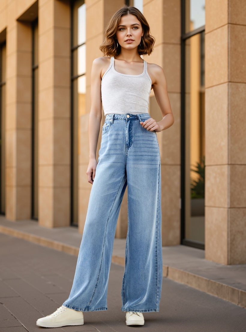 Wide Leg Tencel Jeans-women-clothing-bottoms-jeans-image-2