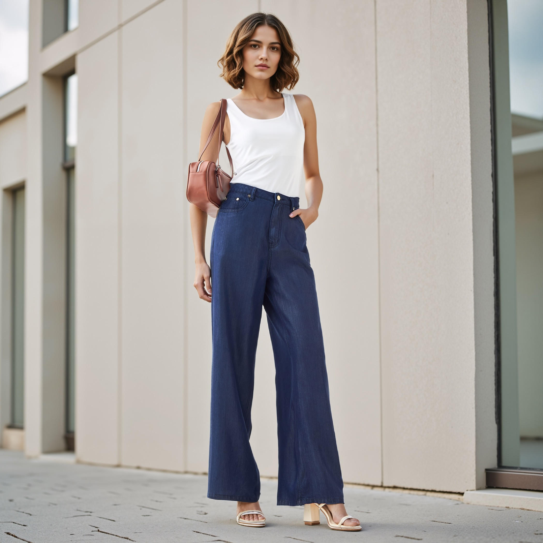بنطلون جينز تينسيل واسع الساقين-women-clothing-bottoms-jeans-image-5