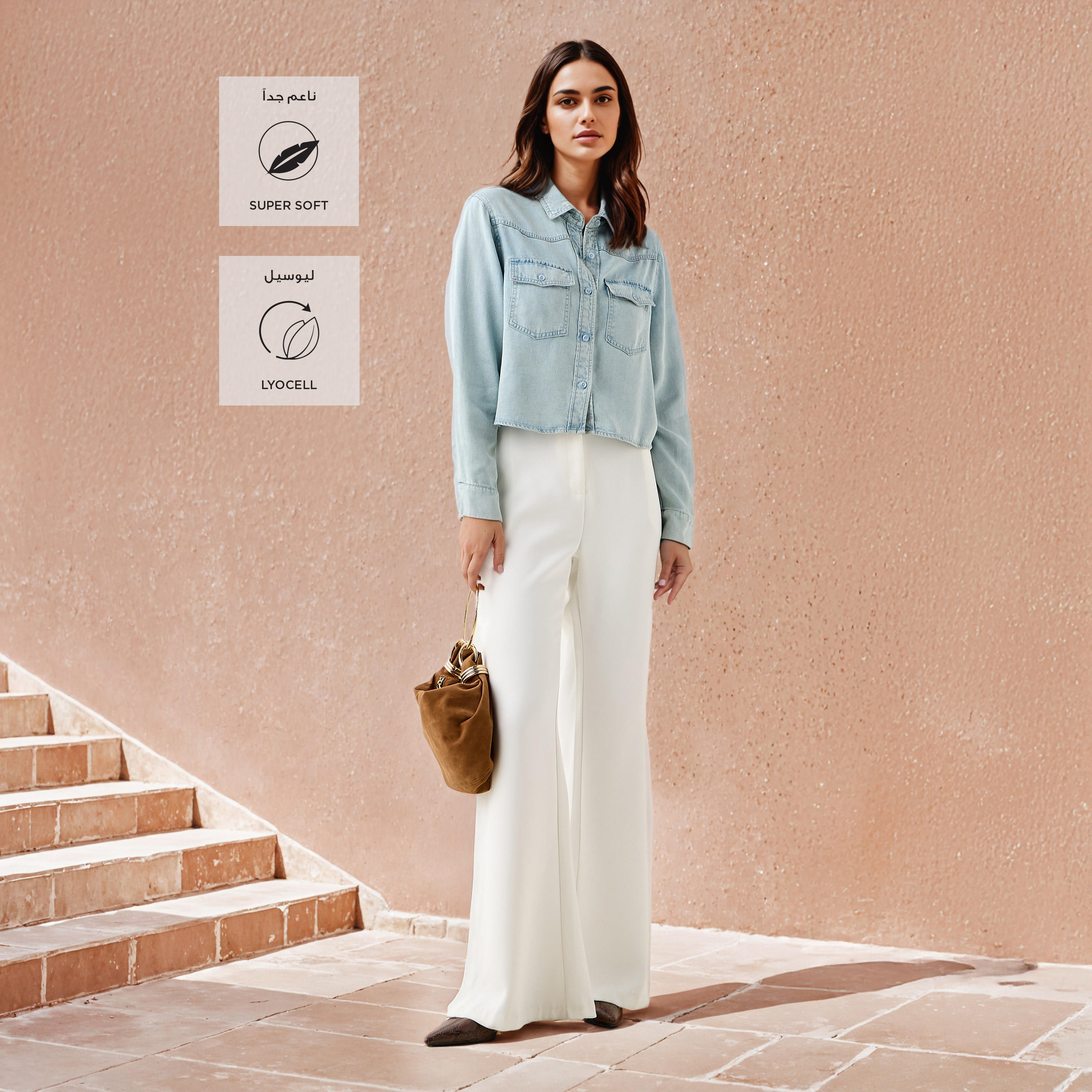 قميص دينم بقصة عادية-women-clothing-shirtsandblouses-shirts-image-4