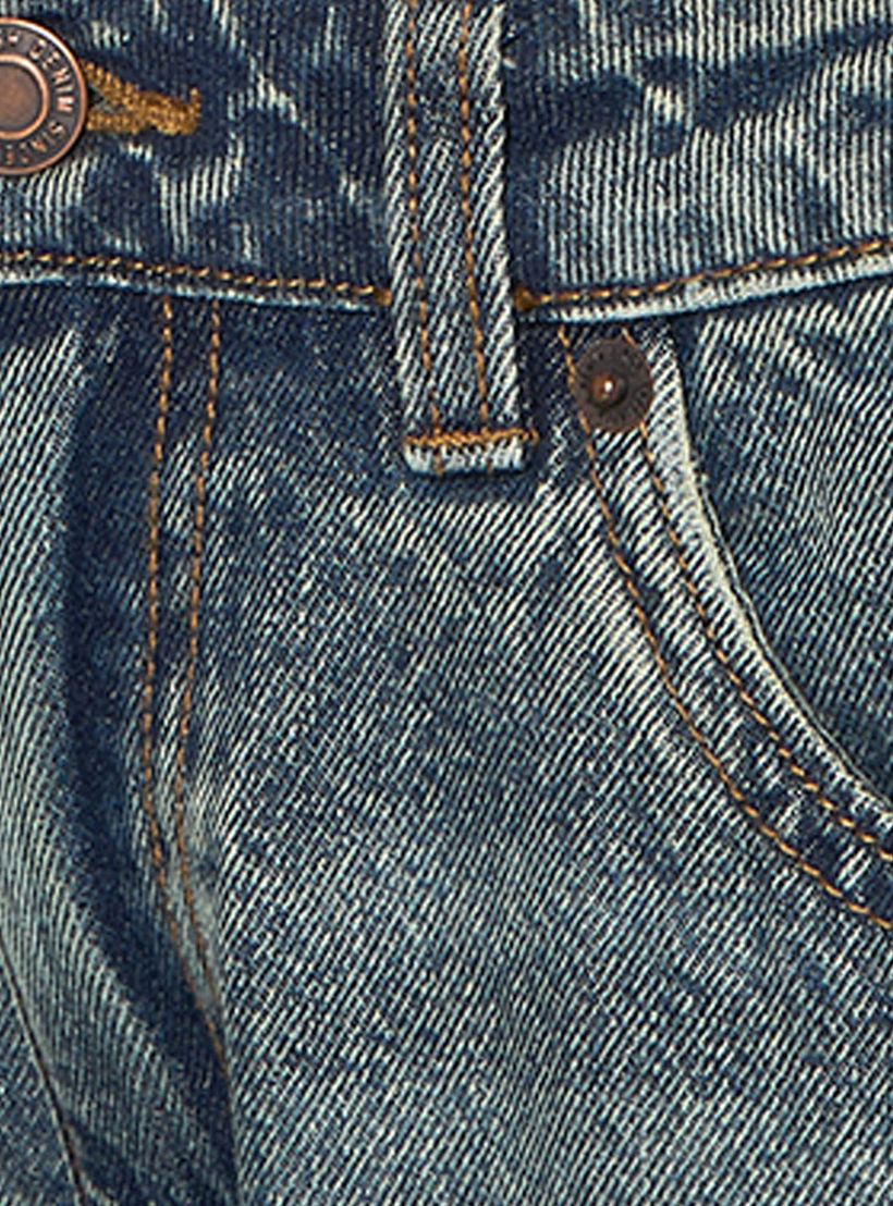 بنطلون جينز بقصّة مستقيمة وخصر مرتفع من سبلاش دنيم-women-clothing-bottoms-jeans-image-2