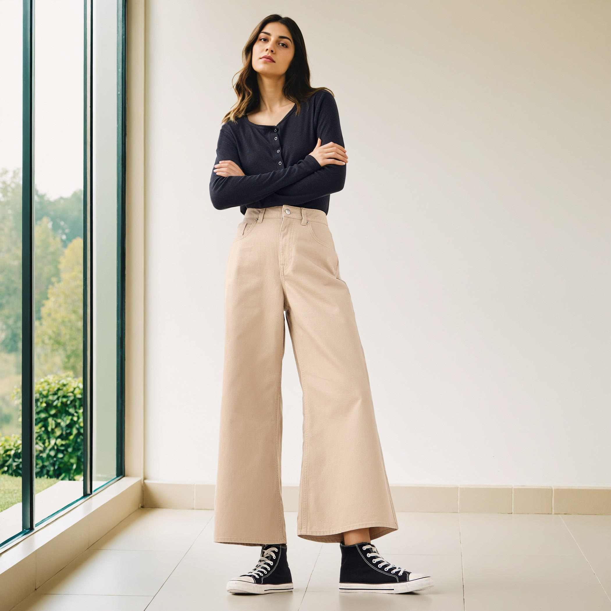 Cropped Wide Leg Jeans with Pockets-women-clothing-bottoms-jeans-image-2