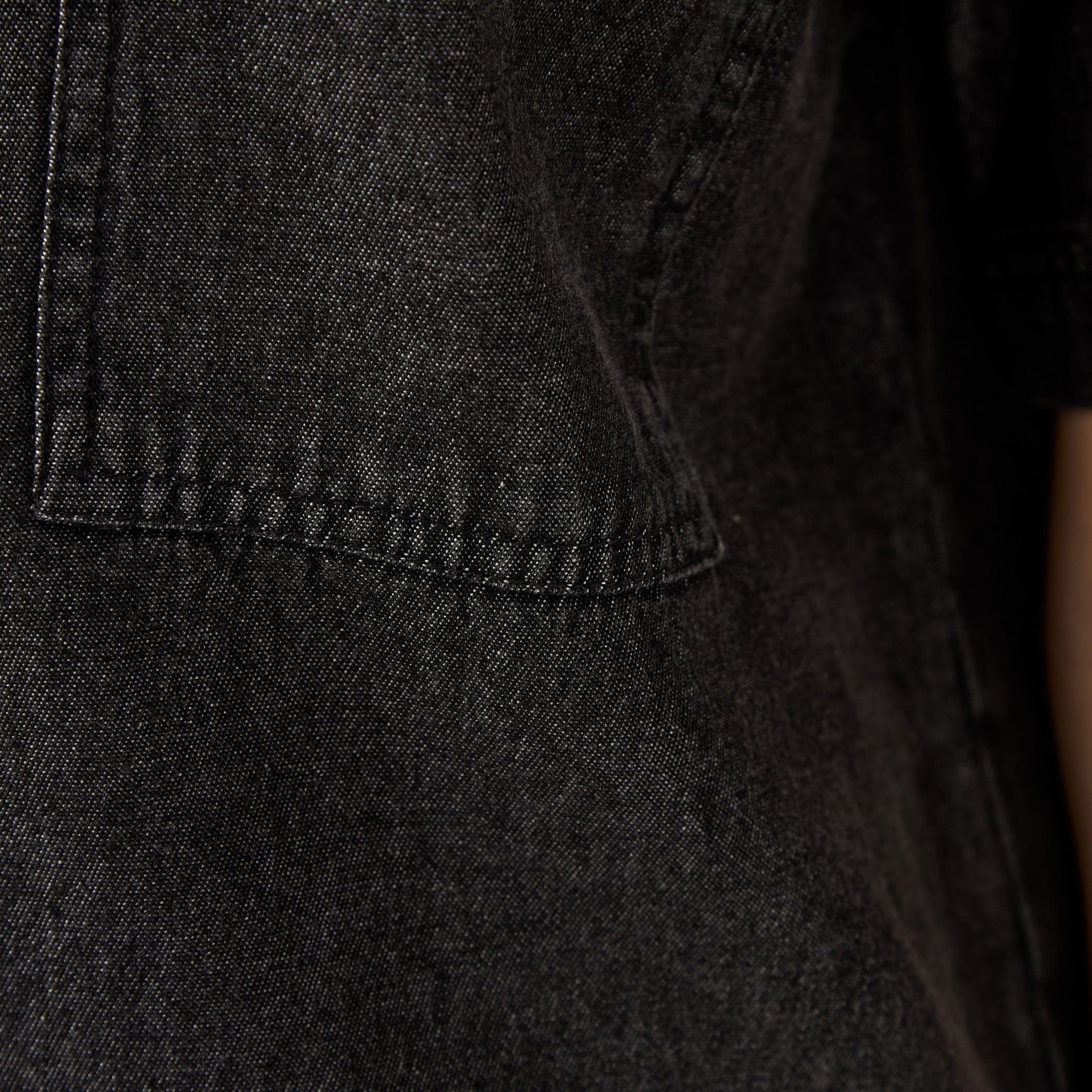 Regular Fit Denim Shirt with Pockets-women-clothing-shirtsandblouses-shirts-image-5