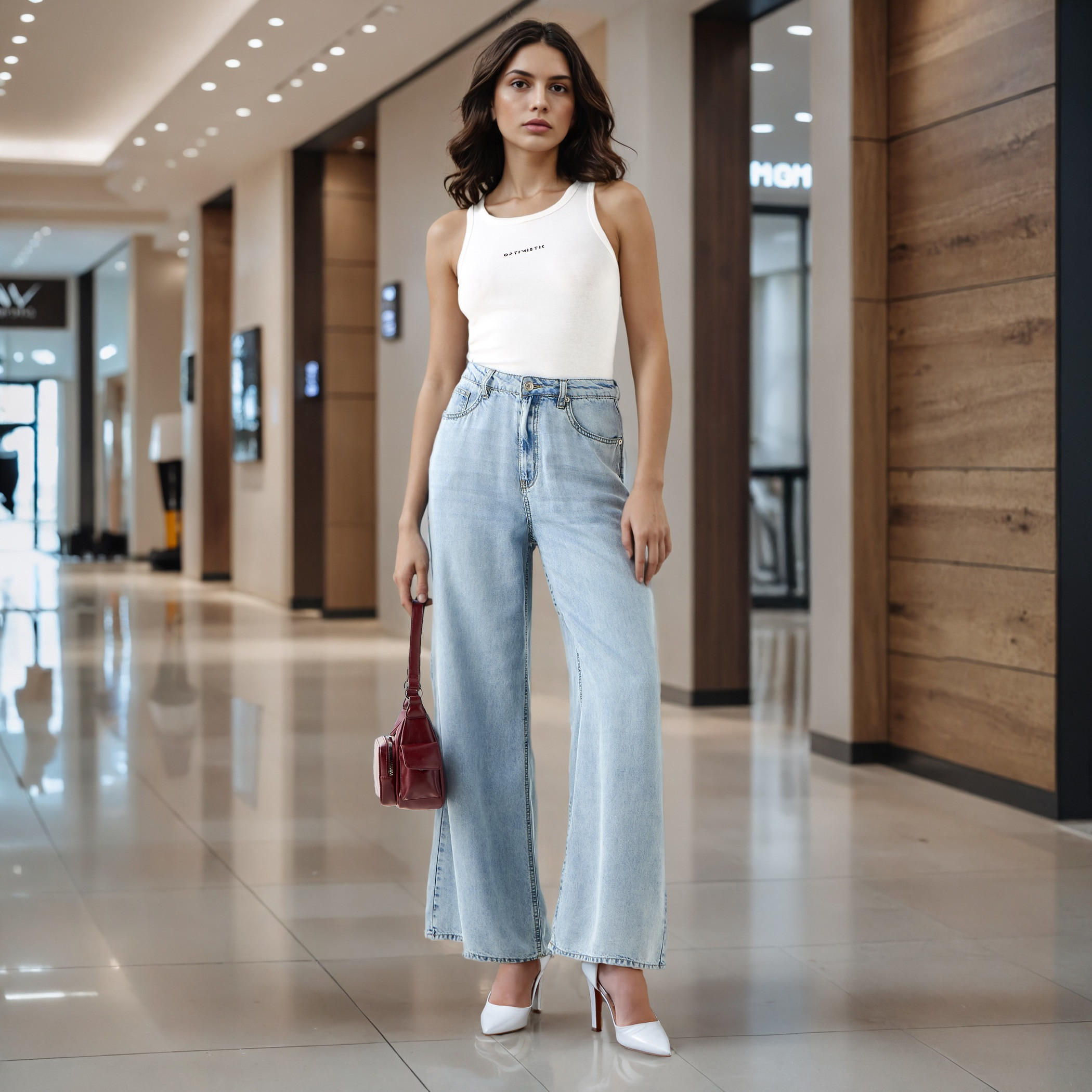 Wide Leg Jeans with Pockets-women-clothing-bottoms-jeans-image-2