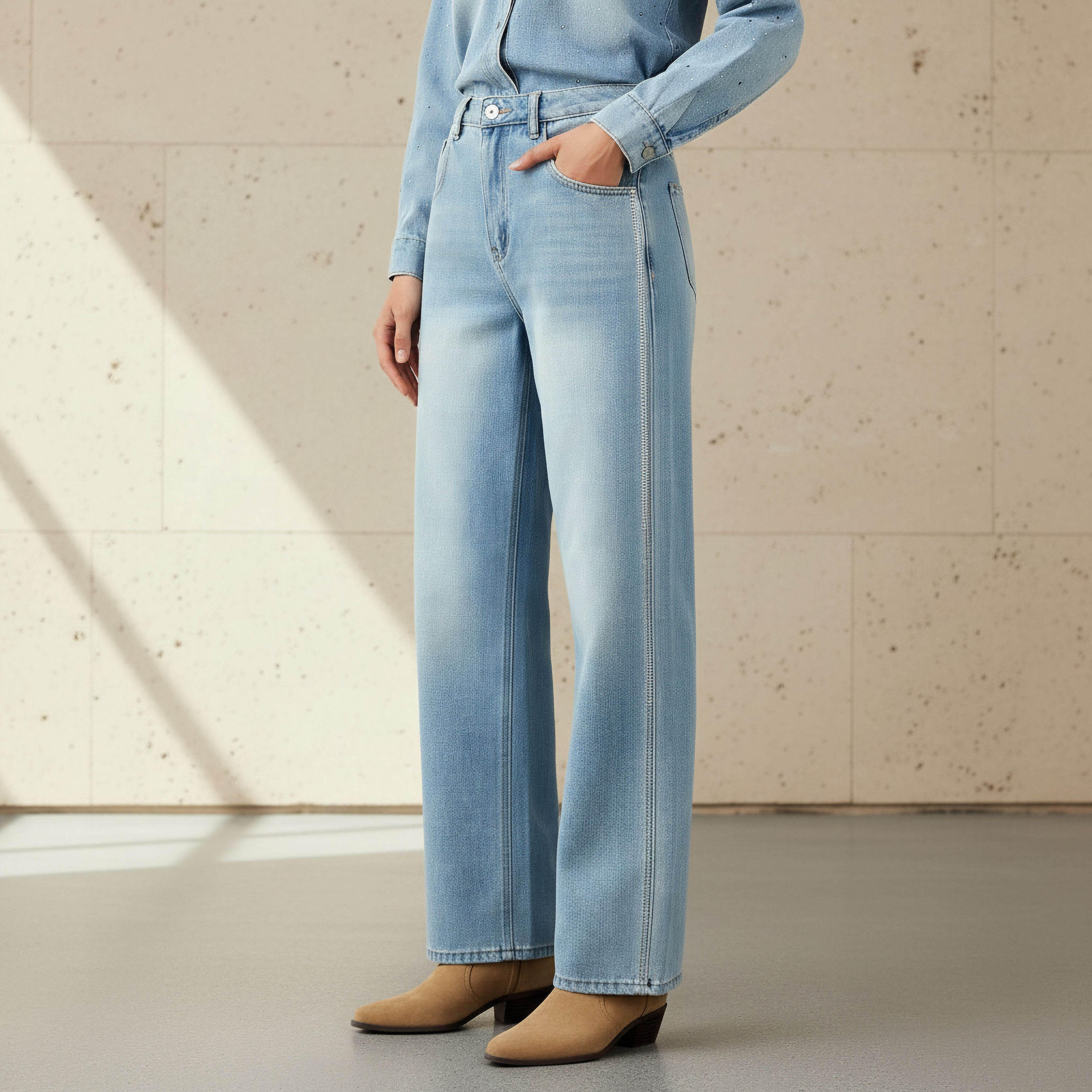 Straight Fit High-Rise Jeans with Embellished Detail-women-clothing-bottoms-jeans-image-1