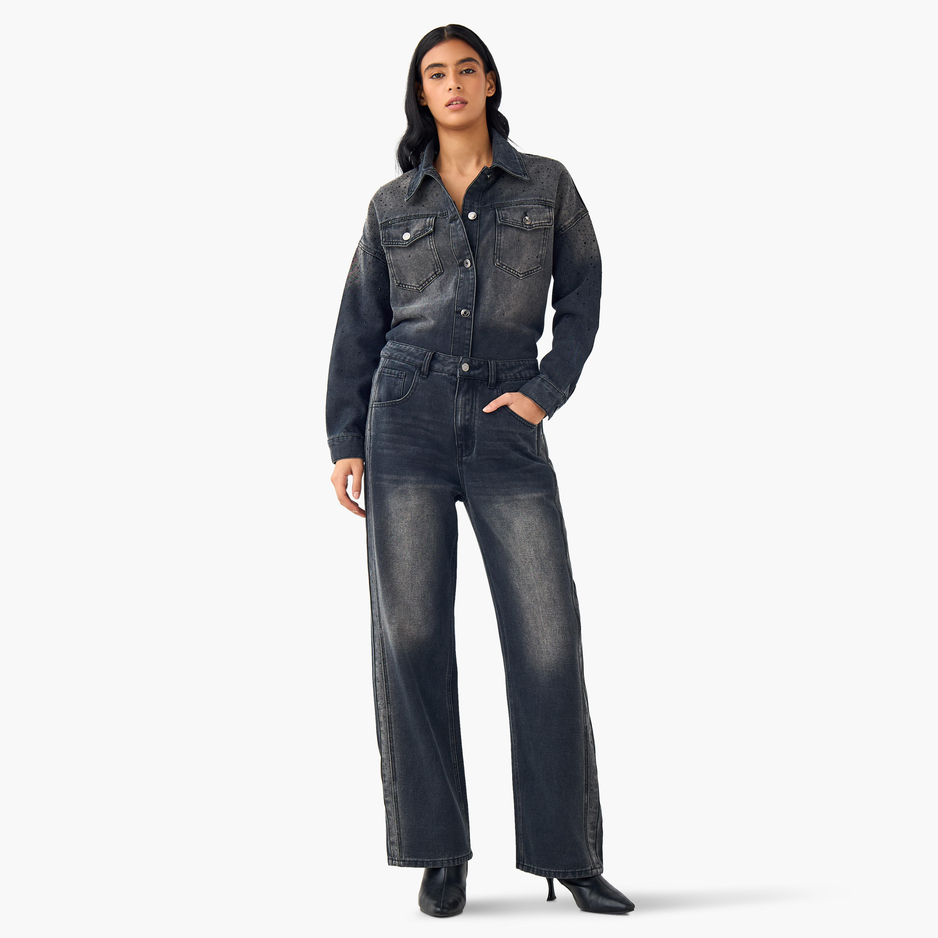 Straight Fit High-Rise Jeans with Embellished Detail-women-clothing-bottoms-jeans-image-2