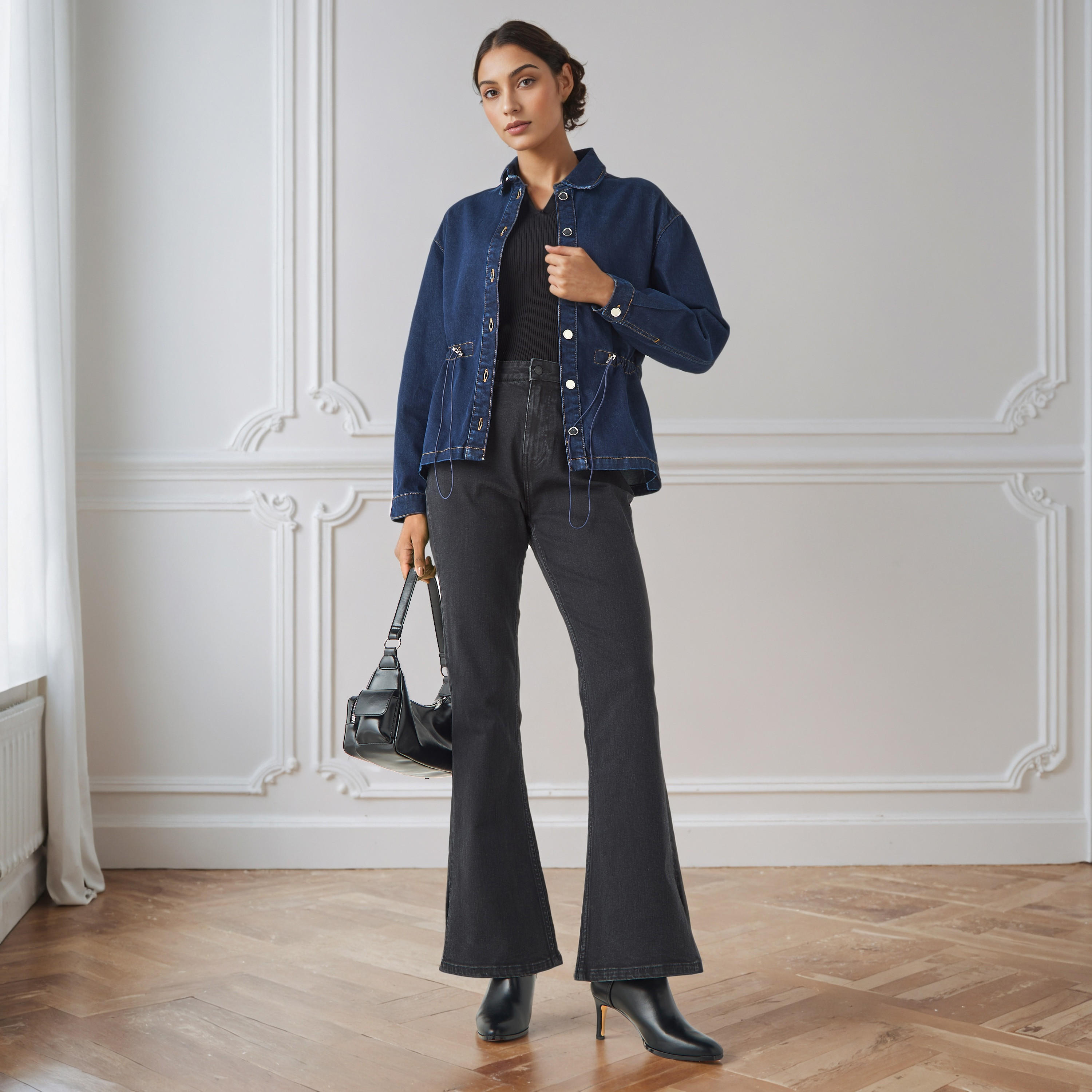 شاكيت جينز عادي بزينة رباط-women-winterwear-coatsandjackets-jackets-image-4