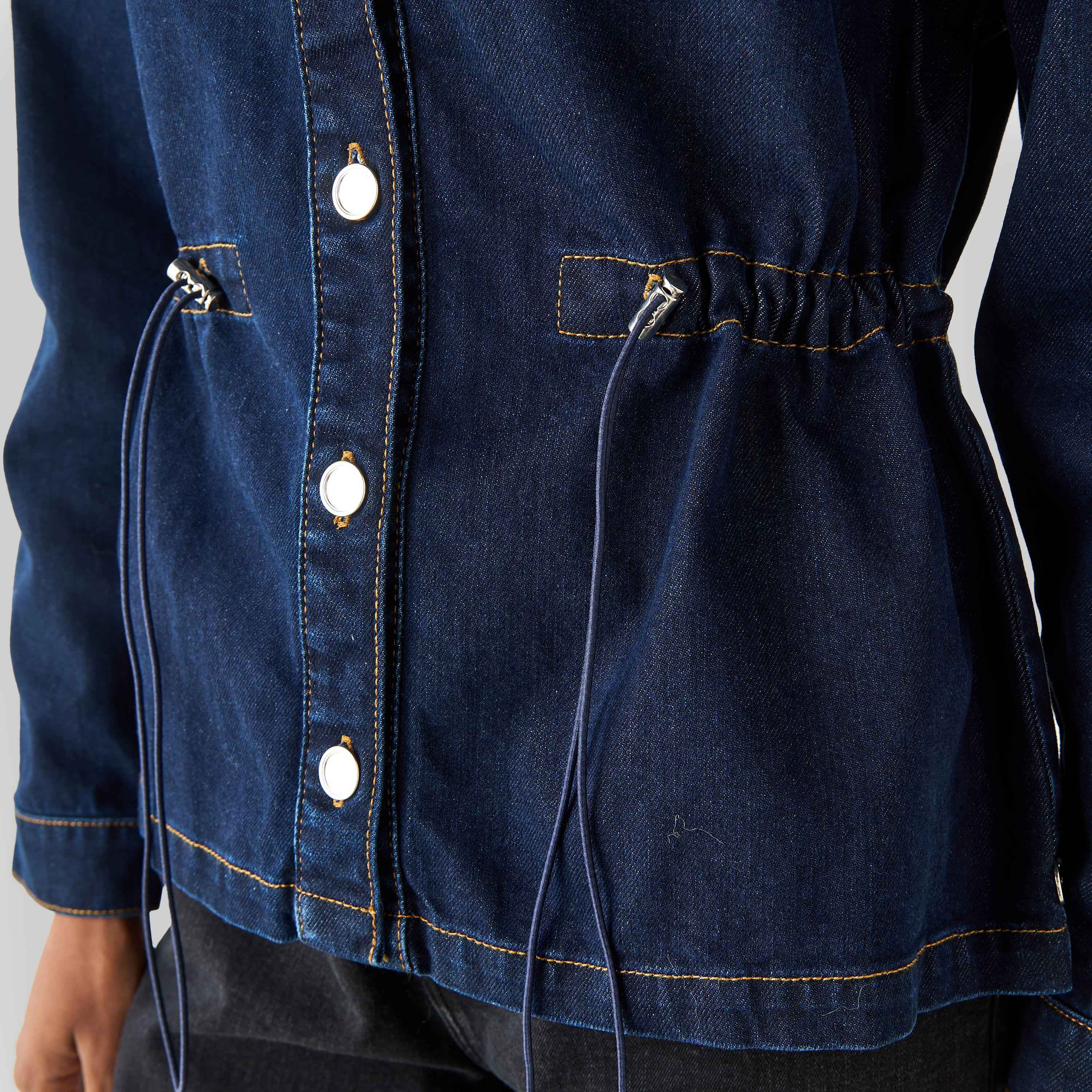شاكيت جينز عادي بزينة رباط-women-winterwear-coatsandjackets-jackets-image-2
